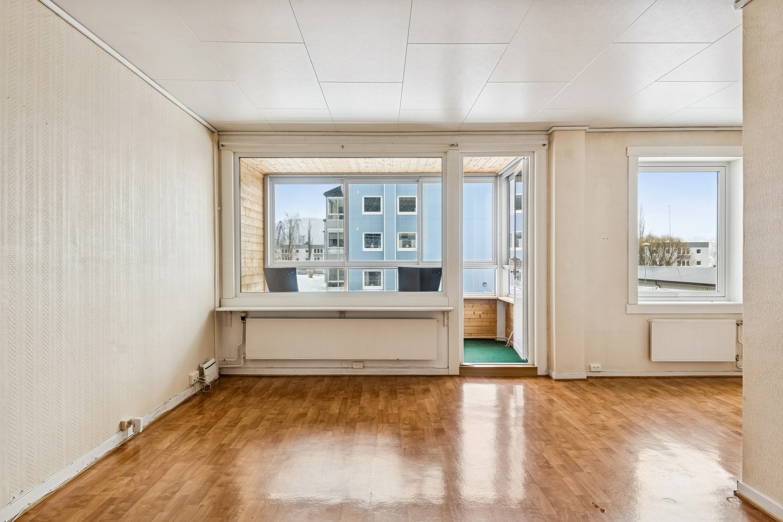 Leiligheten har en praktisk planløsning Galleribilde