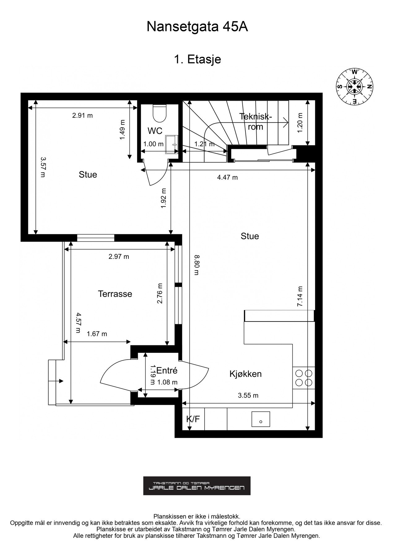 Plantegning - første etasje. Galleribilde