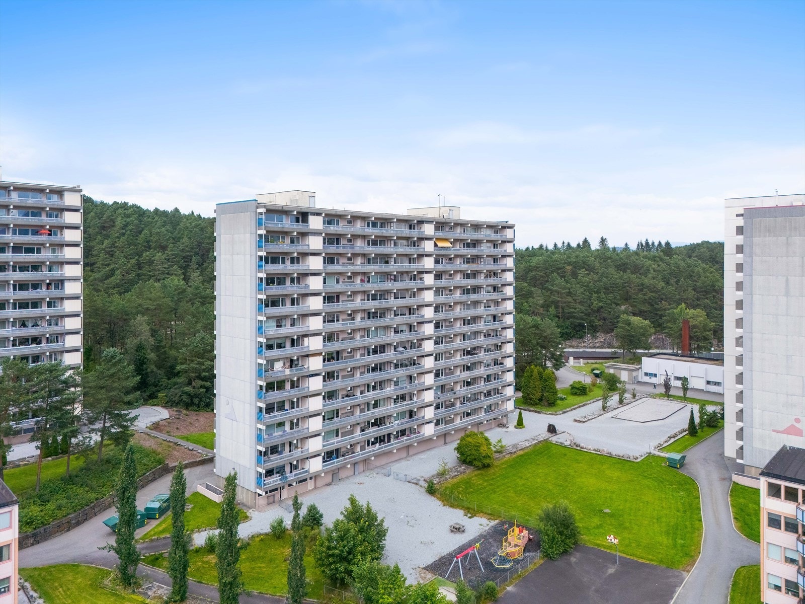 Oversikt over fasaden. Galleribilde