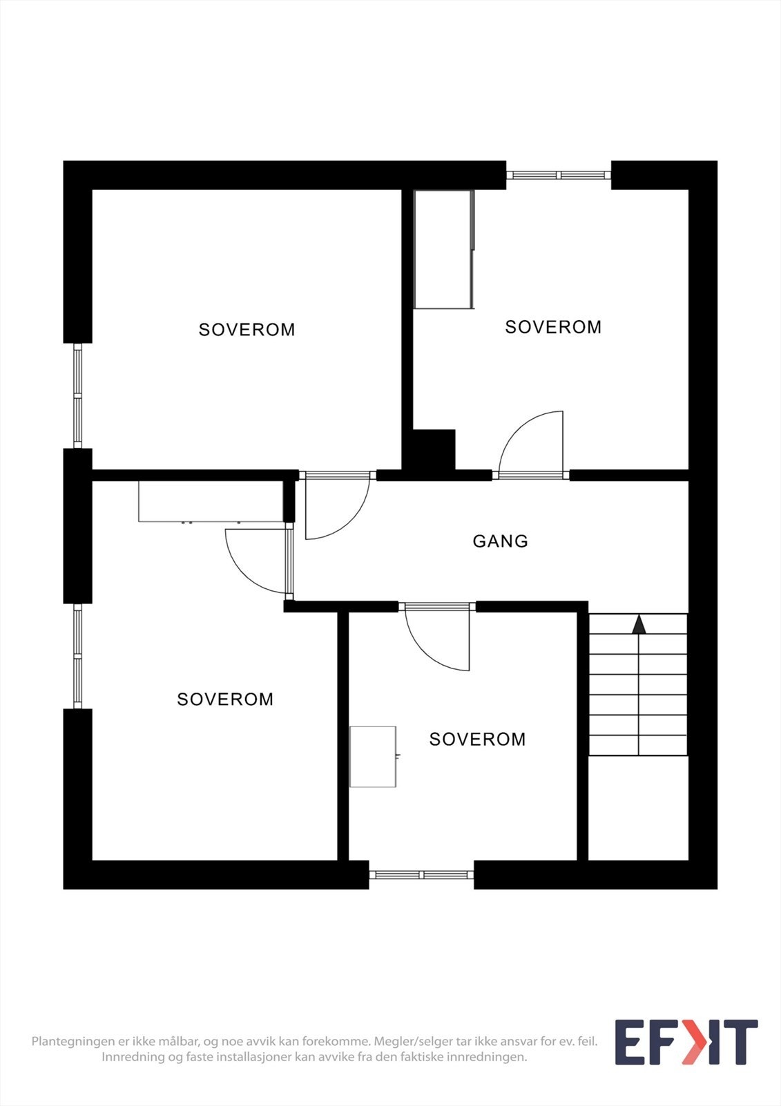 Plantegning 2. etasje Galleribilde