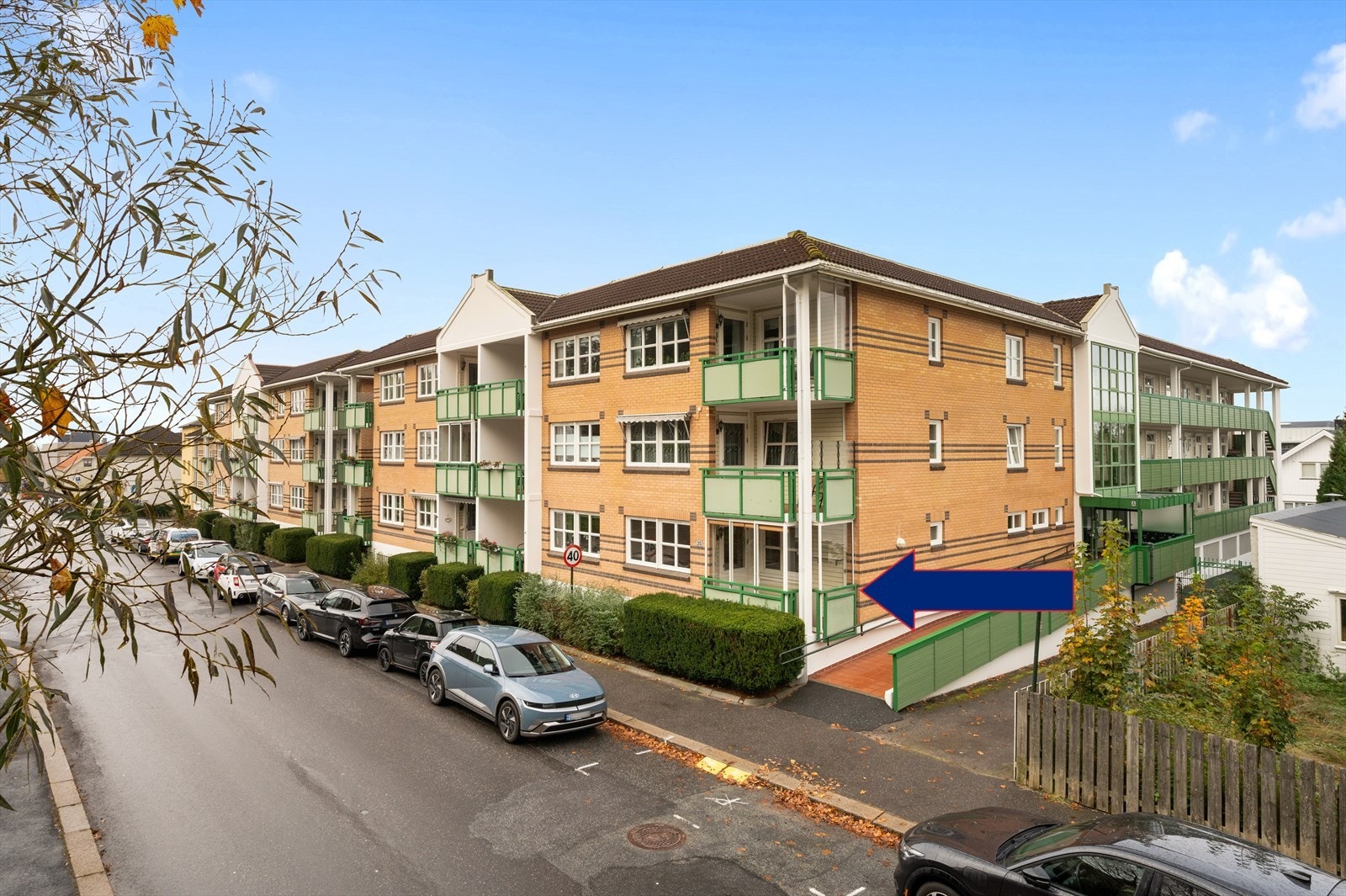 Her bor du meget sentralt med korte avstander til alle byens fasiliteter. Galleribilde