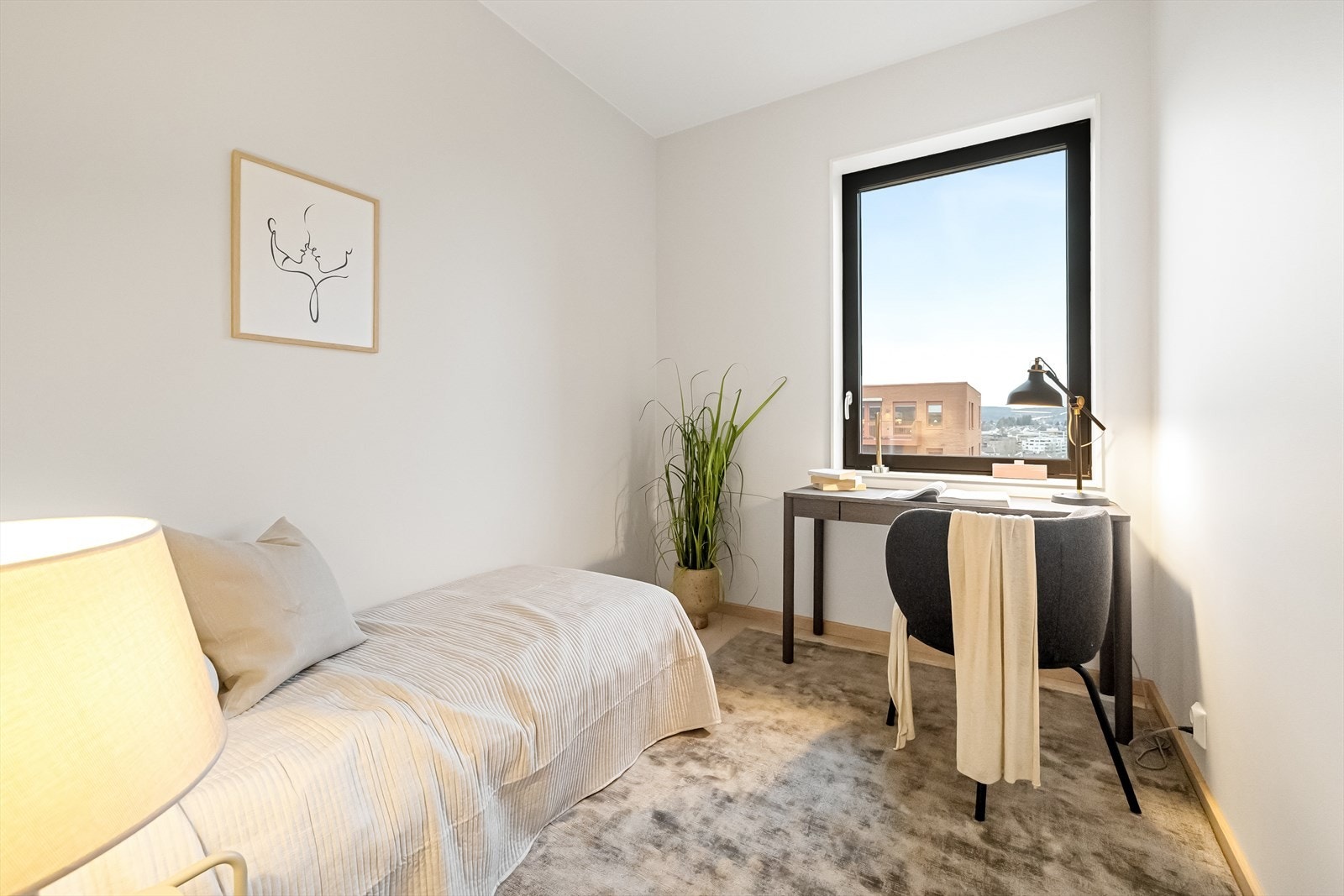 Soverom tre - perfekt til gjesterom, barnerom eller kontor. Galleribilde