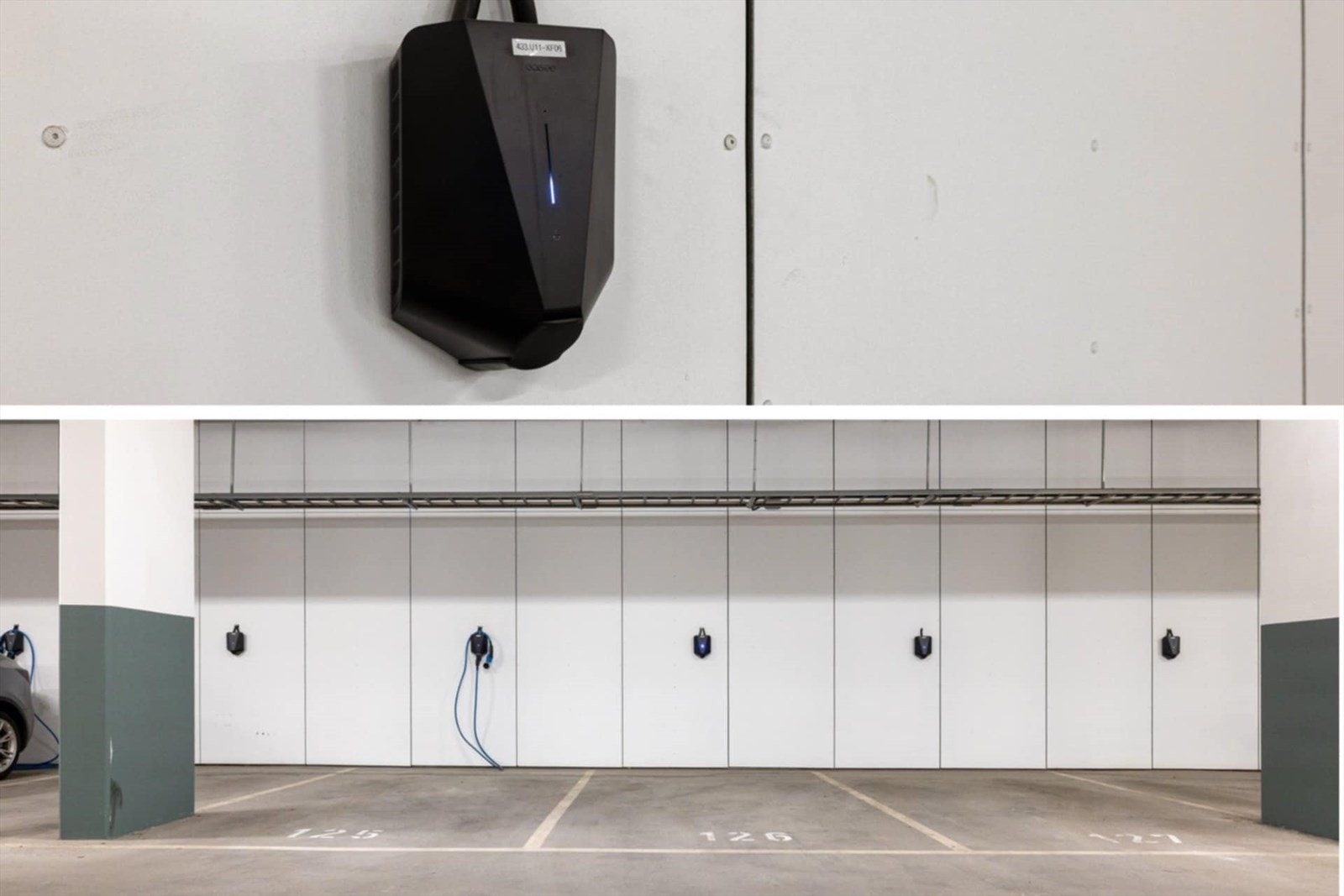 Garasjeplass nr 126 m/elbillader er inkludert. Galleribilde