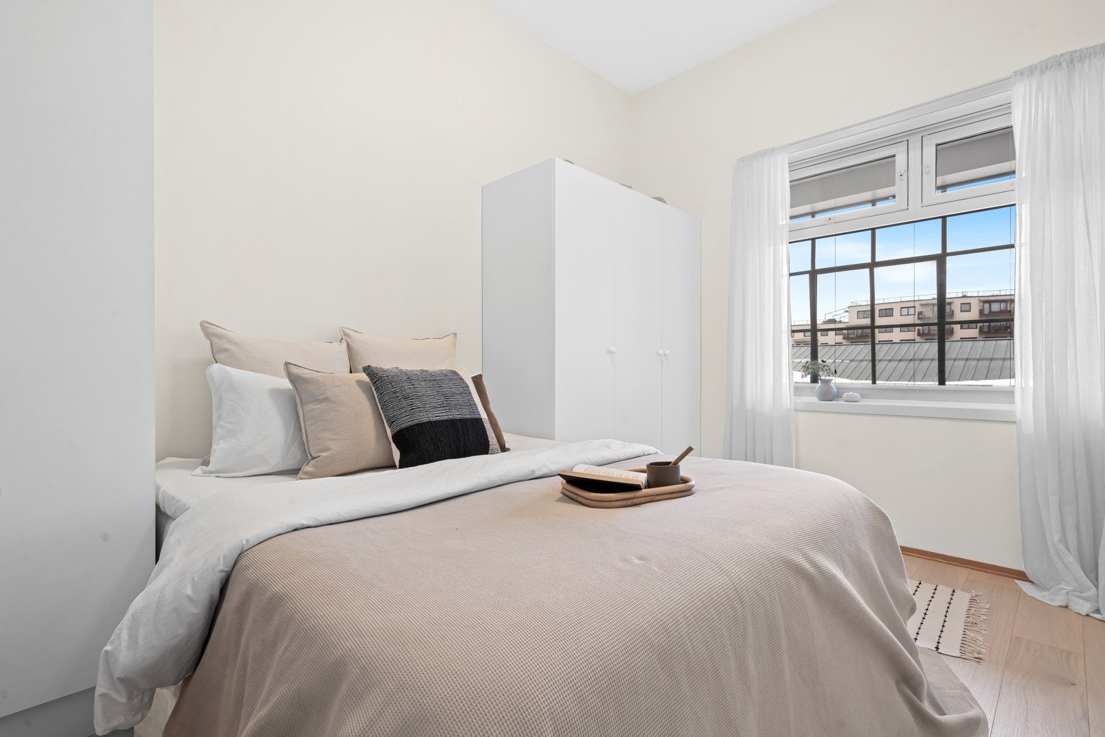 Leiligheten har tre fine soverom. Galleribilde