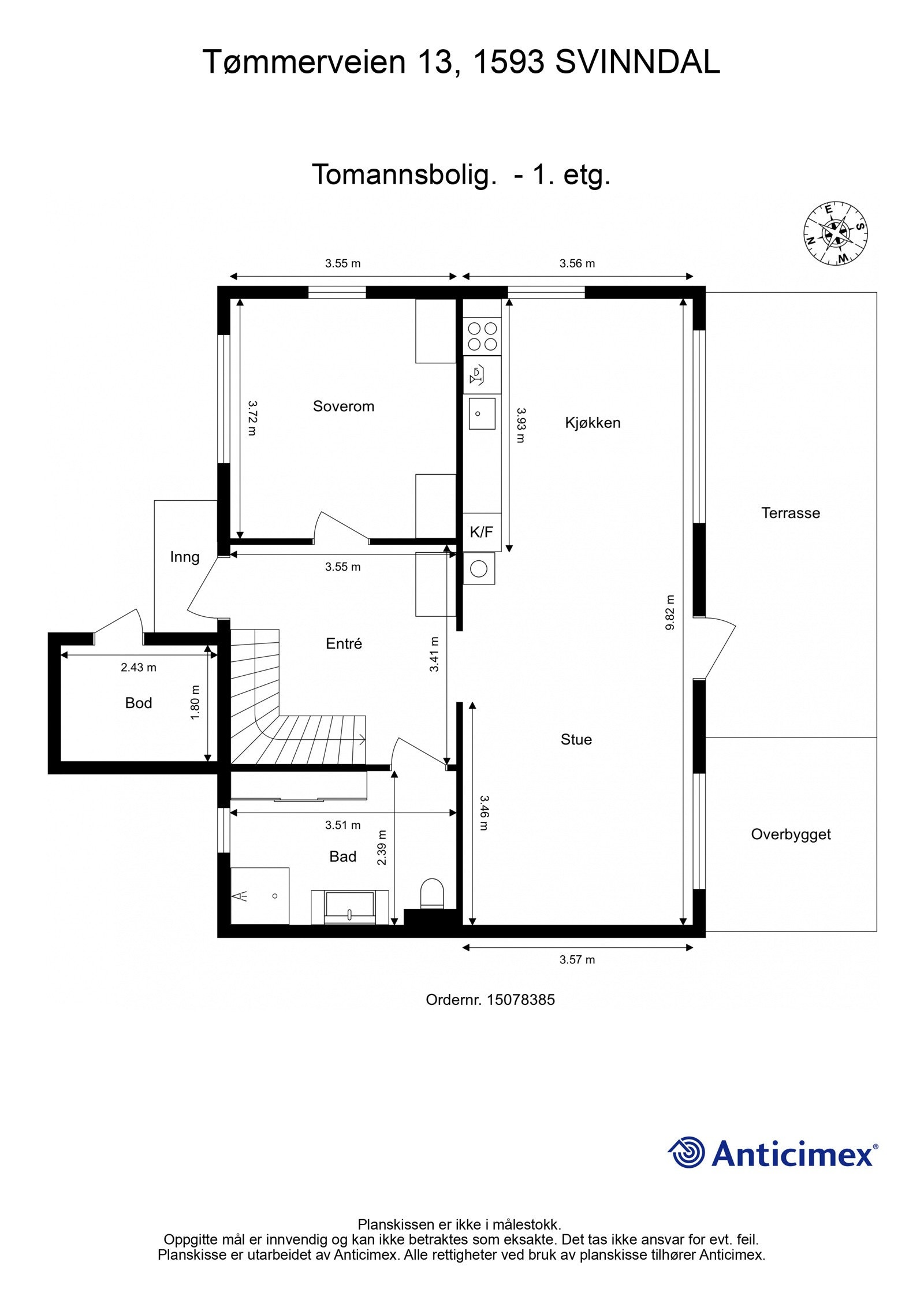 Plantegning. Galleribilde