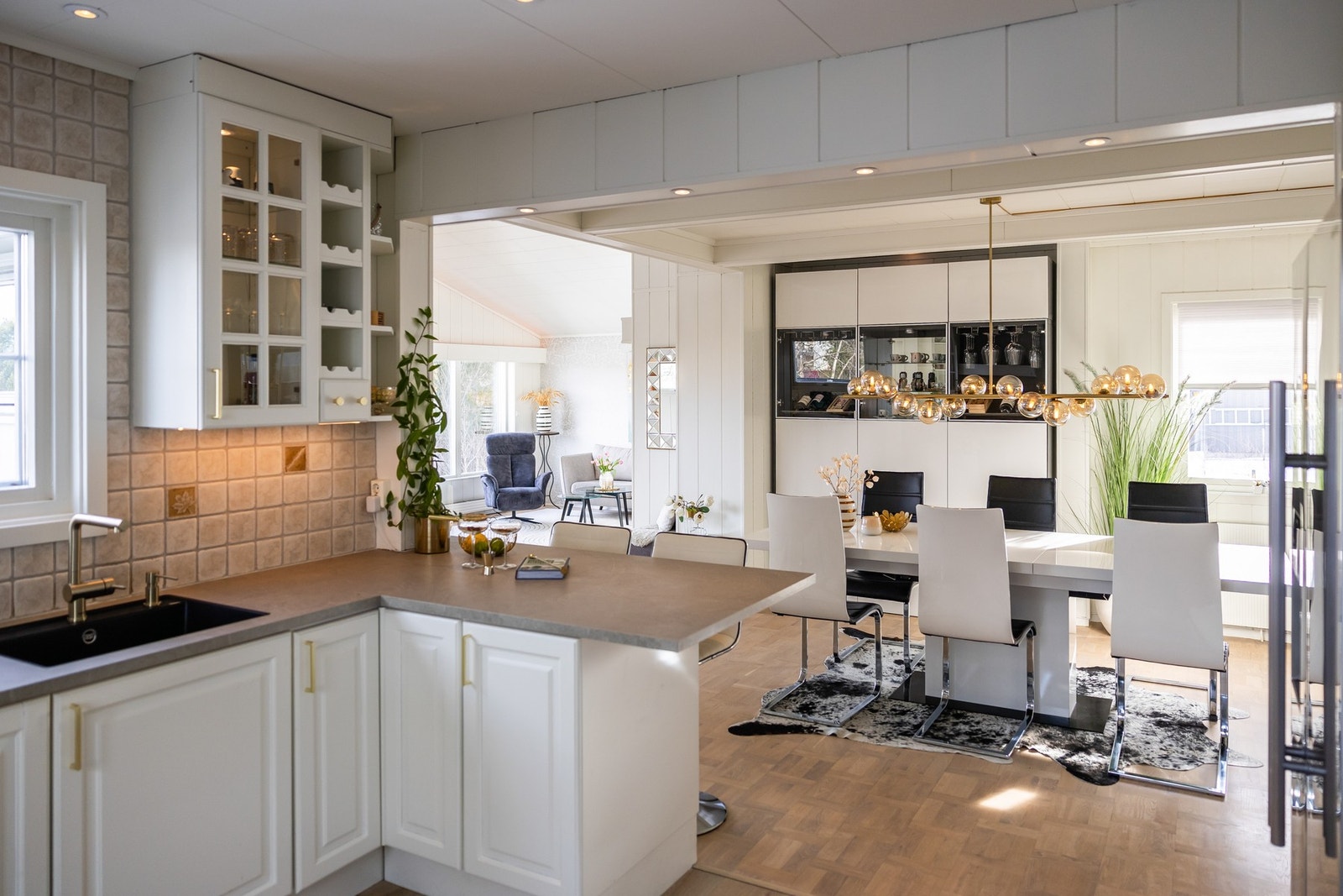 For selger har dette vært selve "hjerte" i huset - for både fest og hverdag. Galleribilde