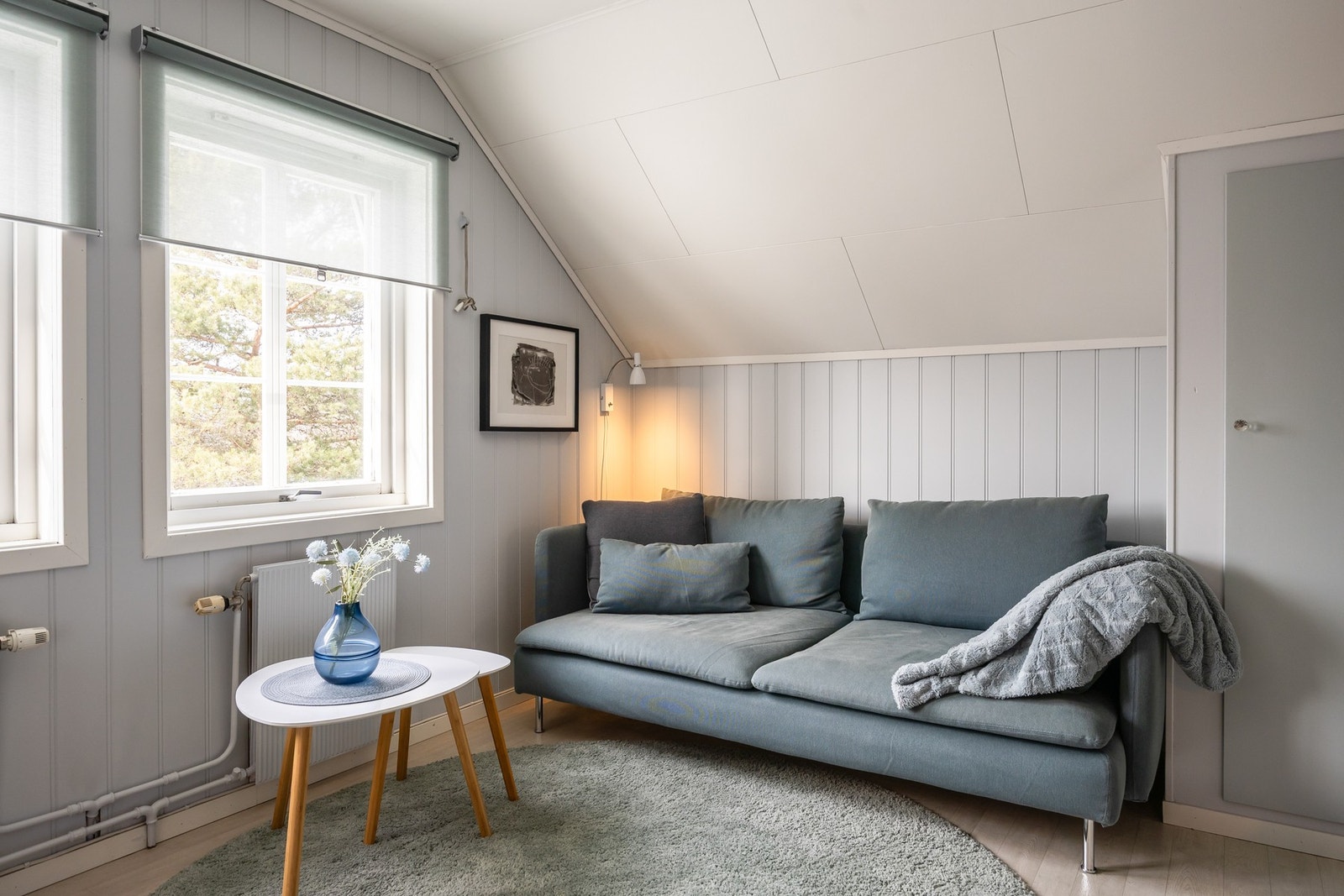 Soverom nummer 2 i etasjen er på 15,5 kvm. Galleribilde