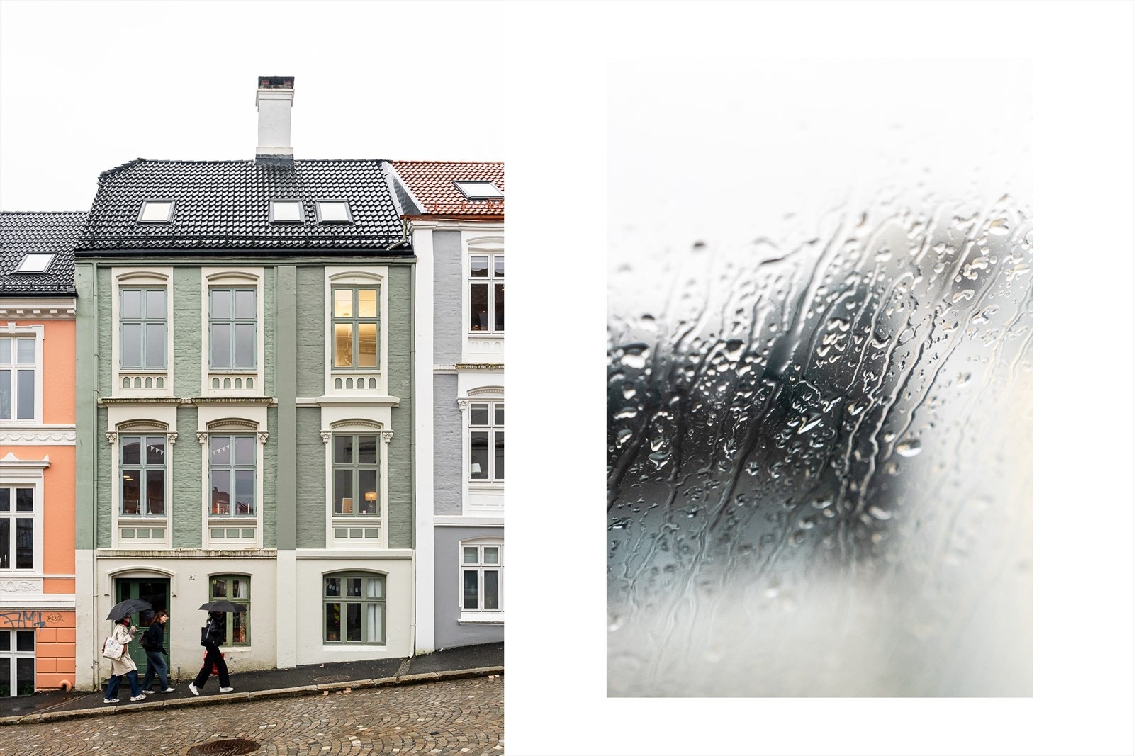 Bygget har en flott fasade. Nye takvindu og rehabilitering av tak i 16. Galleribilde