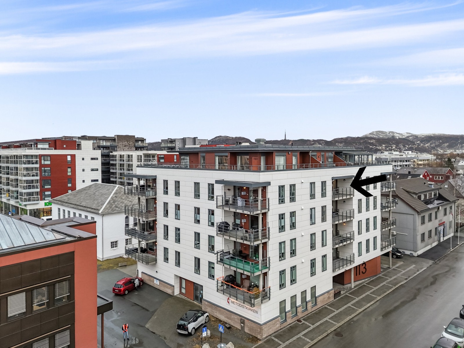 Velkommen til Prinsens gate 113B og denne flotte 3-roms leiligheten Galleribilde