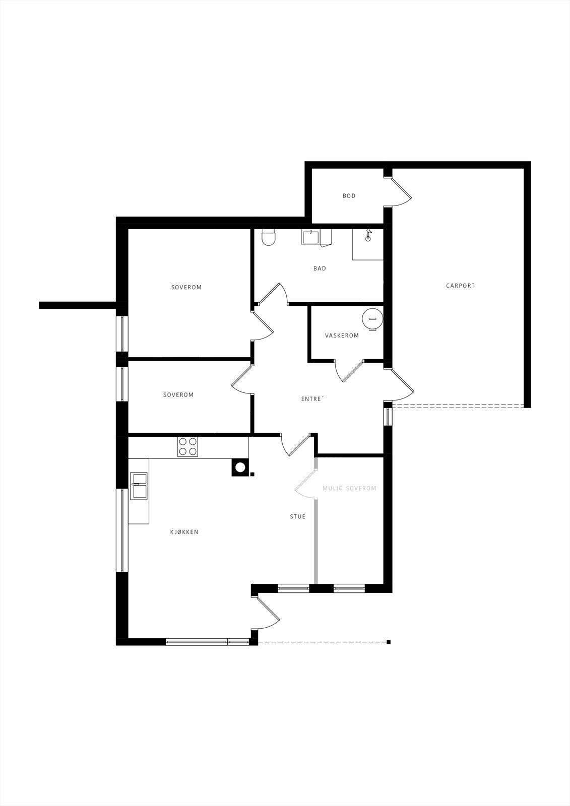 Plantegning. Galleribilde