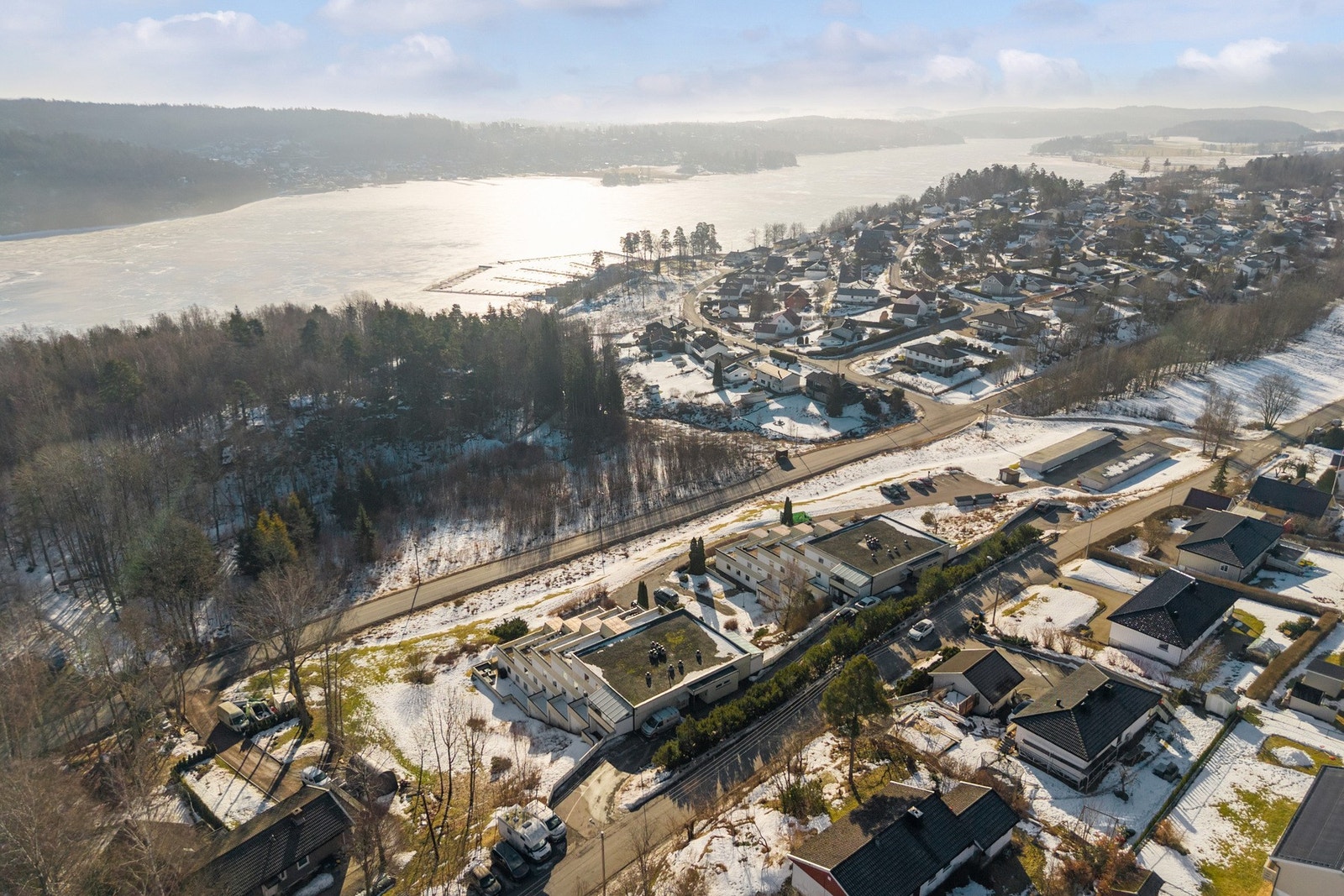 Samtidig som stedet oppleves tilbaketrukket, er det kort vei til butikker og alt i sentrum Galleribilde