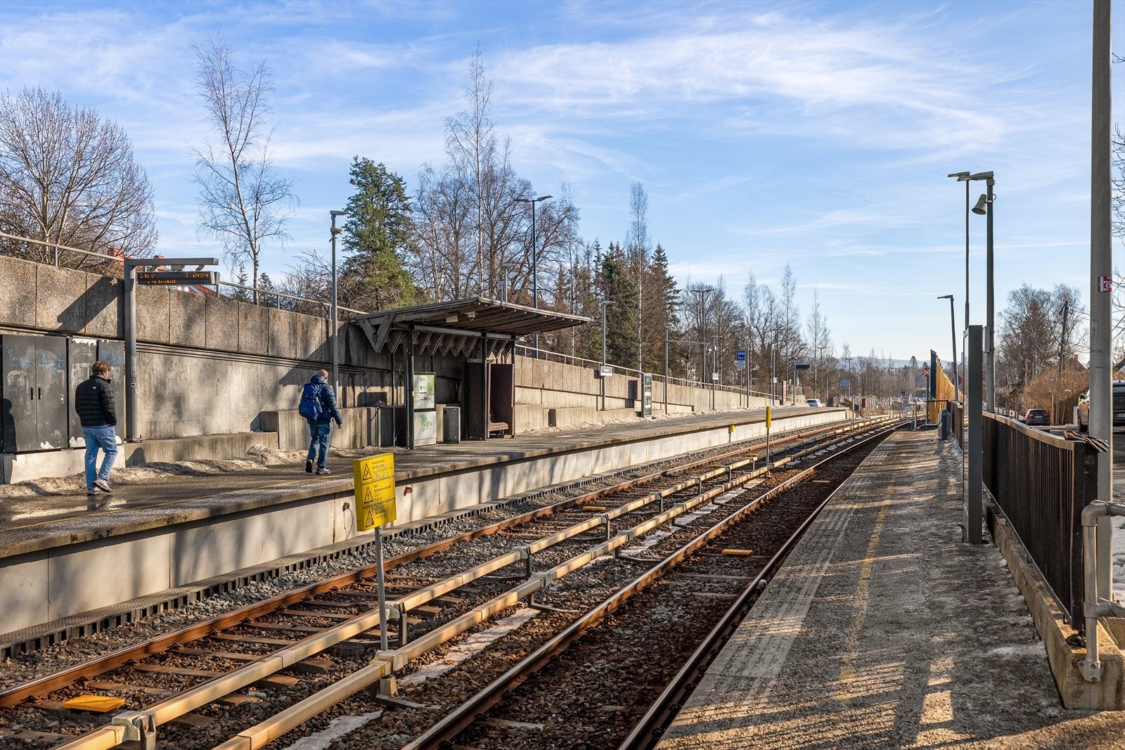 Områdebilde - Smestad t-banestopp ligger ca. 100m fra inngangsdøren. Galleribilde