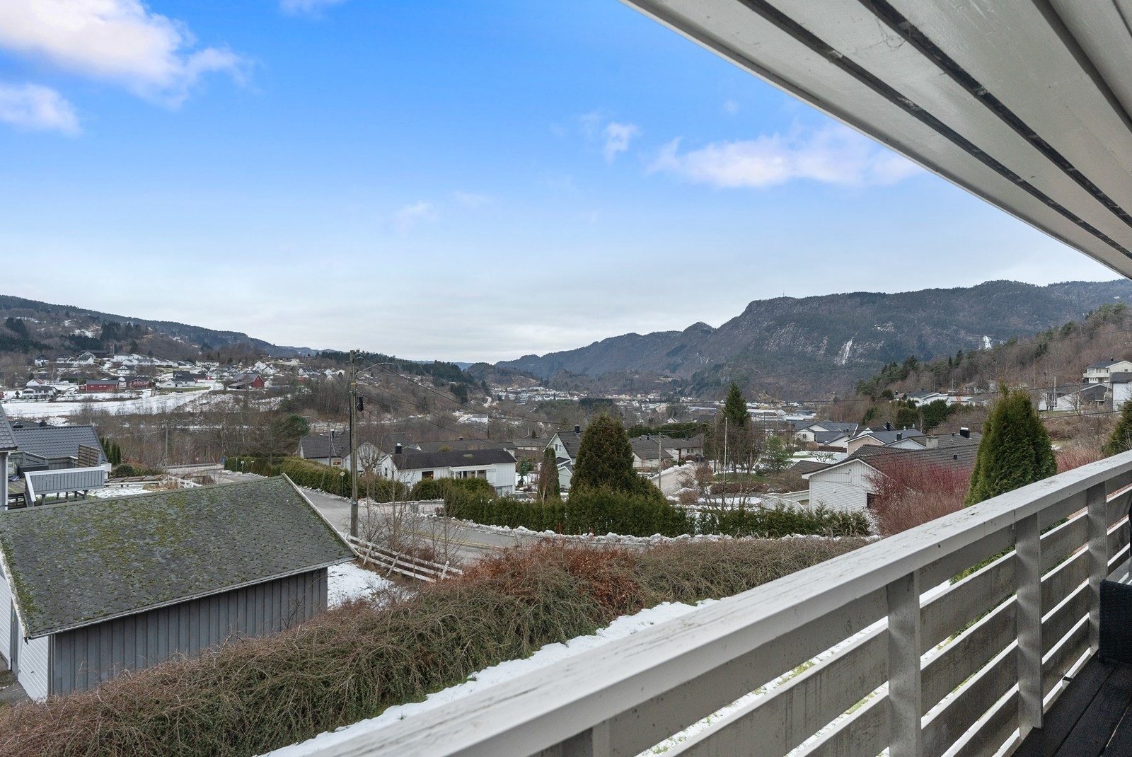 Eiendommen har gode solforhold. Galleribilde