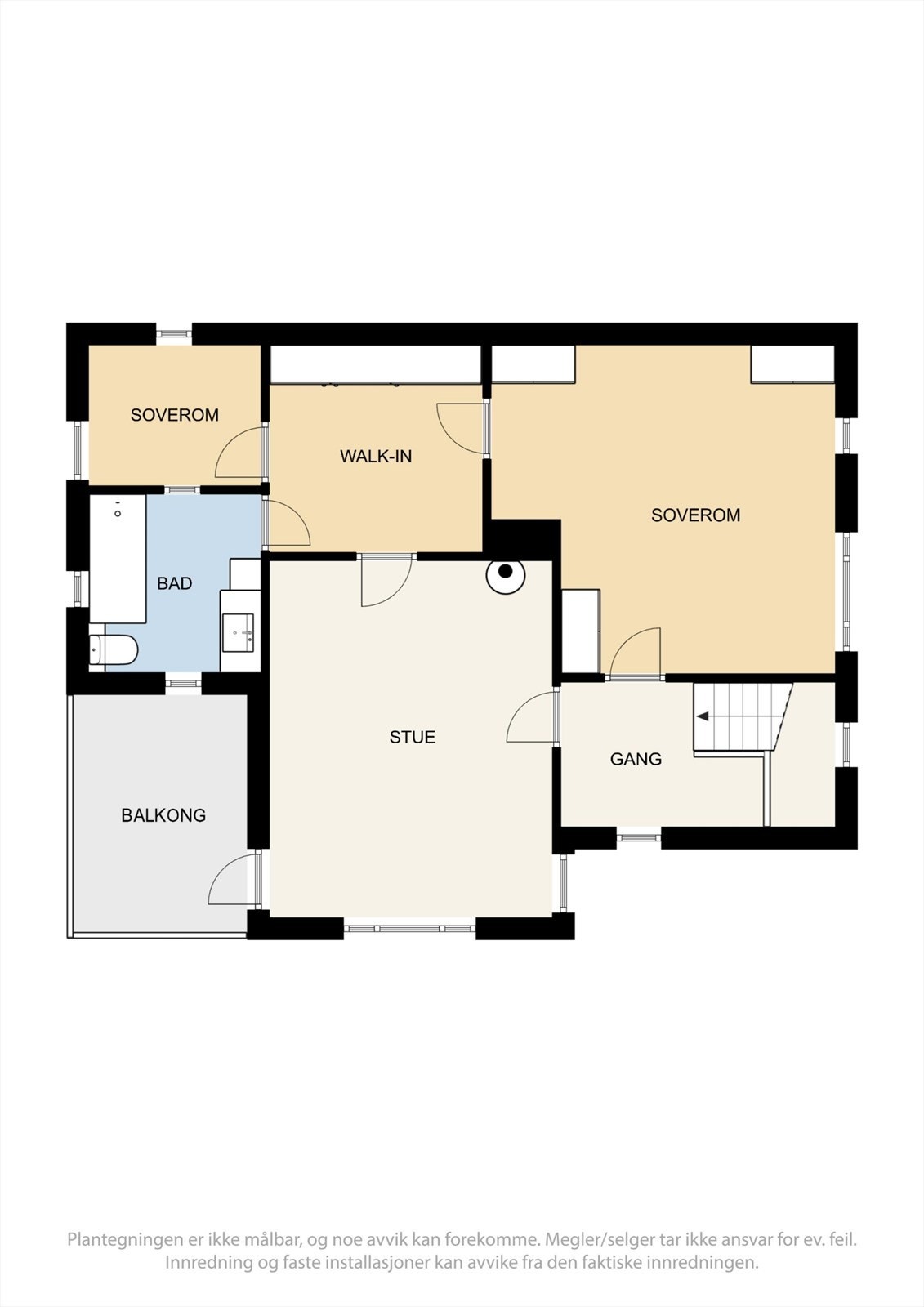 Plantegning 2. etasje. Galleribilde