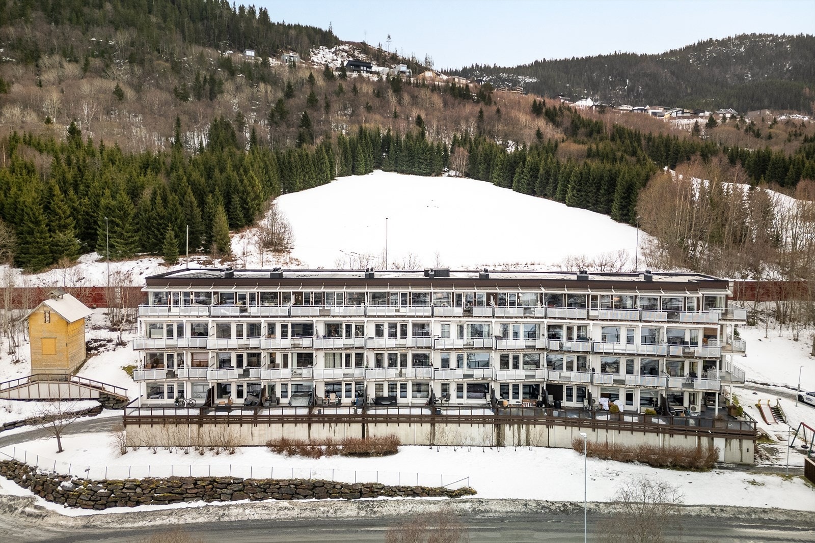Dronefoto Galleribilde