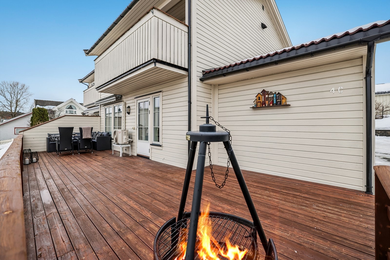 Her er det rikelig med plass for lek og utendørsaktiviteter. Galleribilde