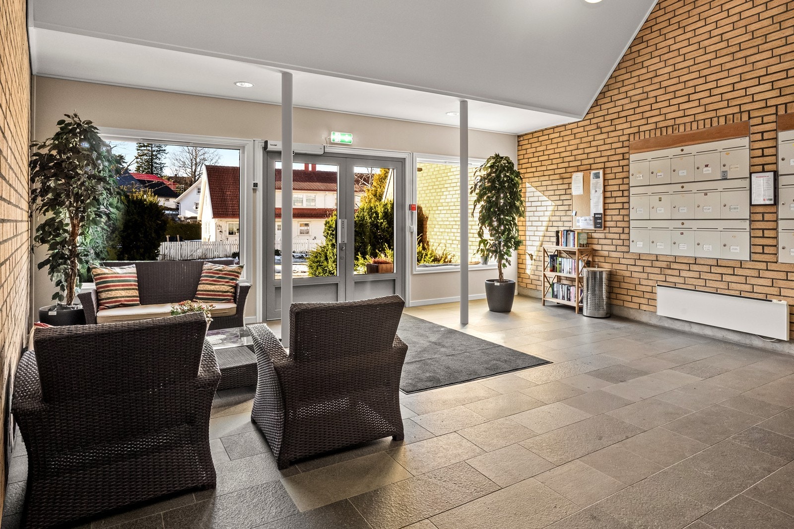 Sameiet er godt drevet av engasjerte beboere som bidrar til å holde fellesområdene flotte. Galleribilde