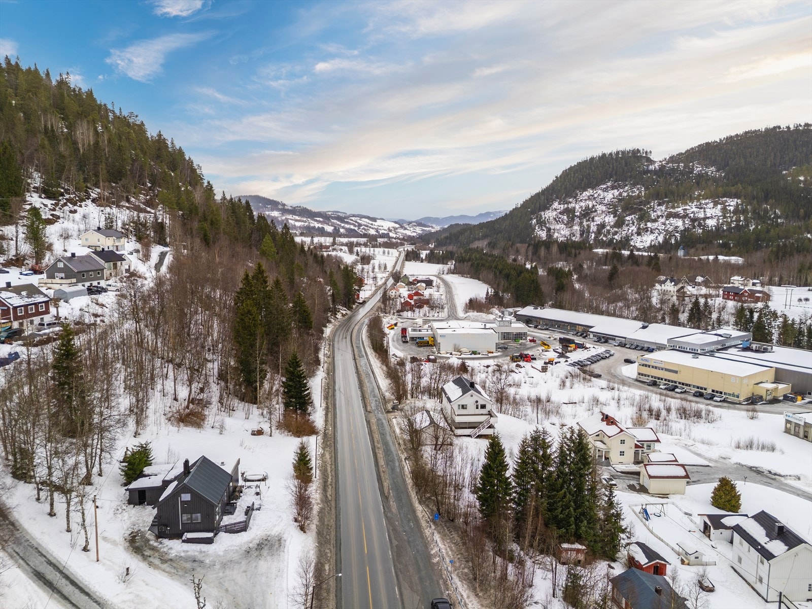 Dronefoto Galleribilde