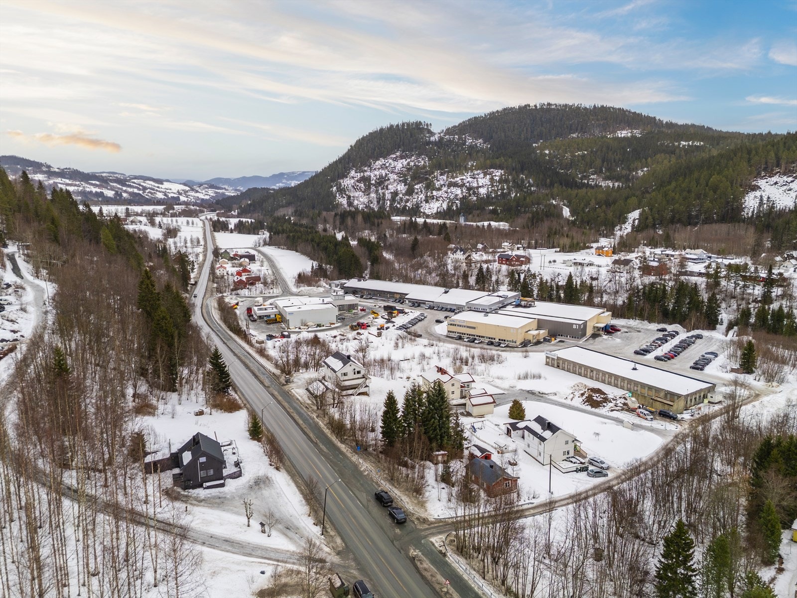 Dronefoto Galleribilde