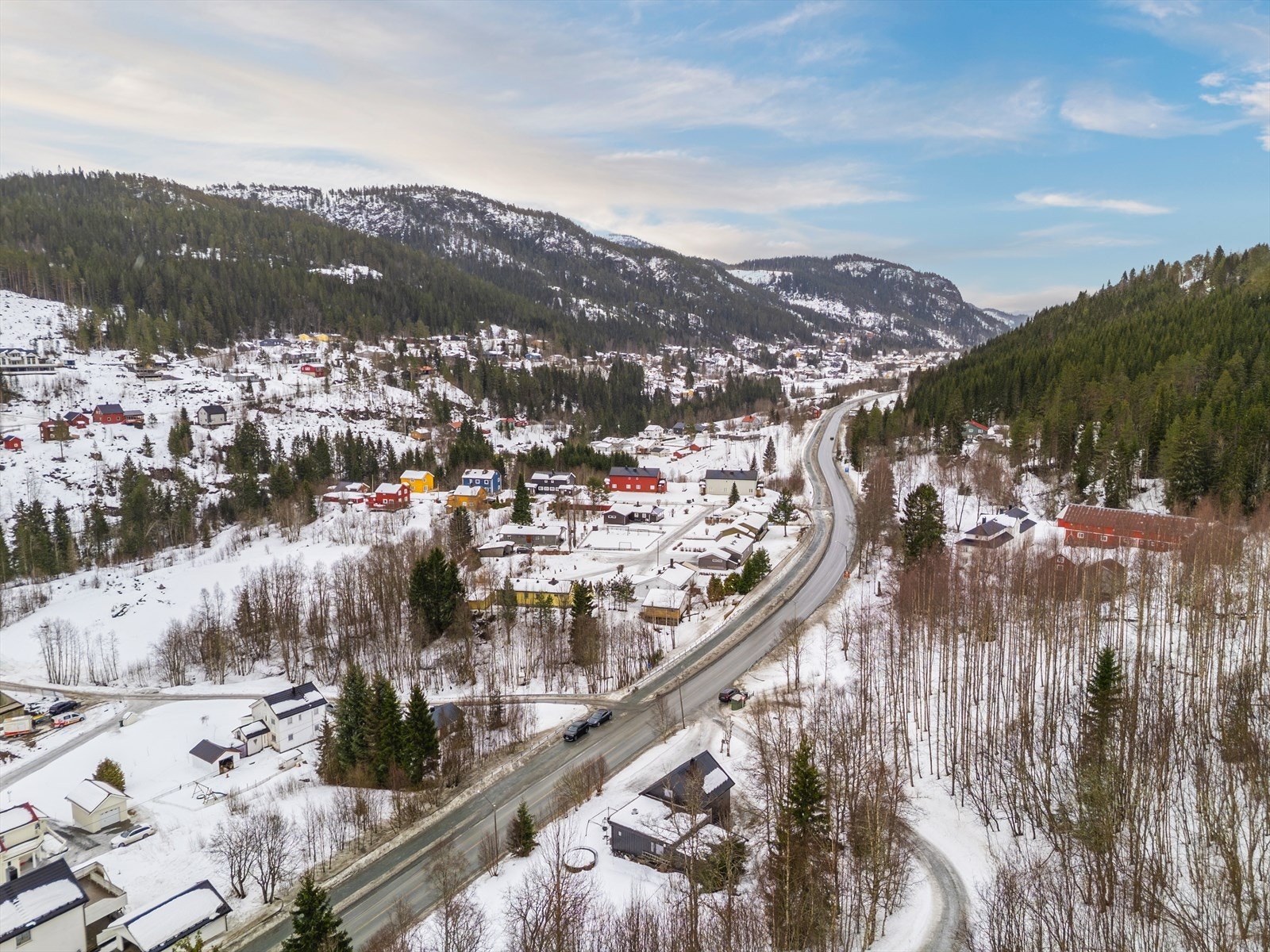 Dronefoto Galleribilde