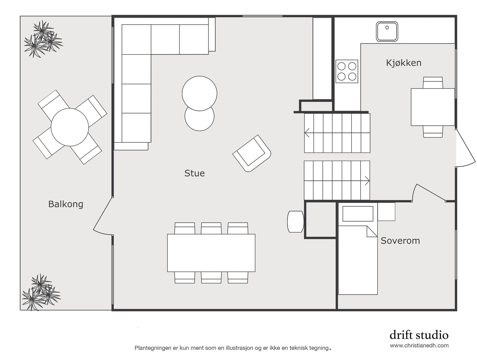 Plantegning. Galleribilde