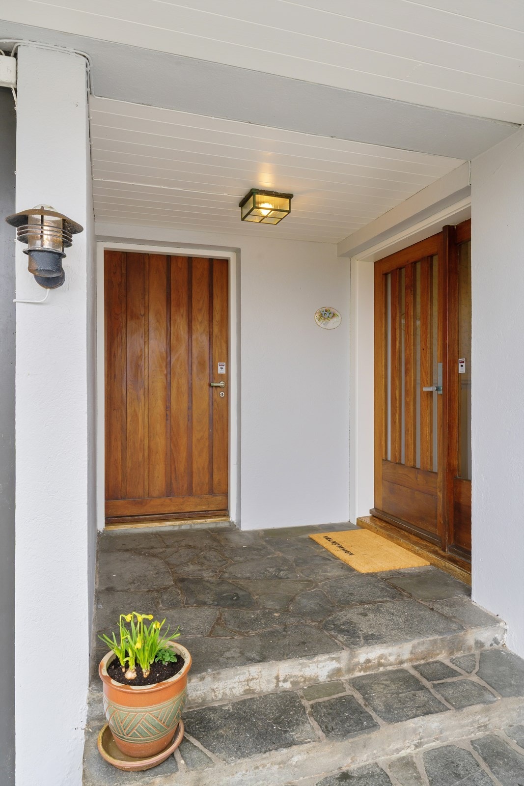 Overbygd inngangsparti Galleribilde