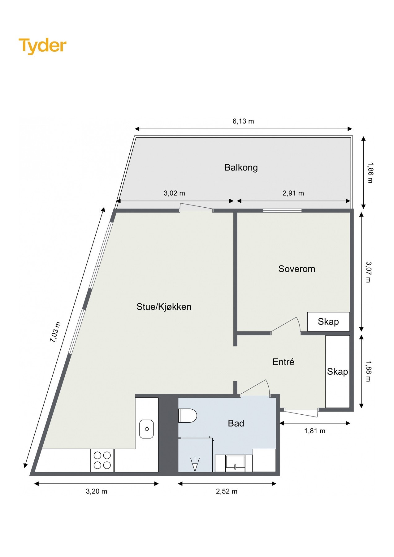 Plantegning. Galleribilde