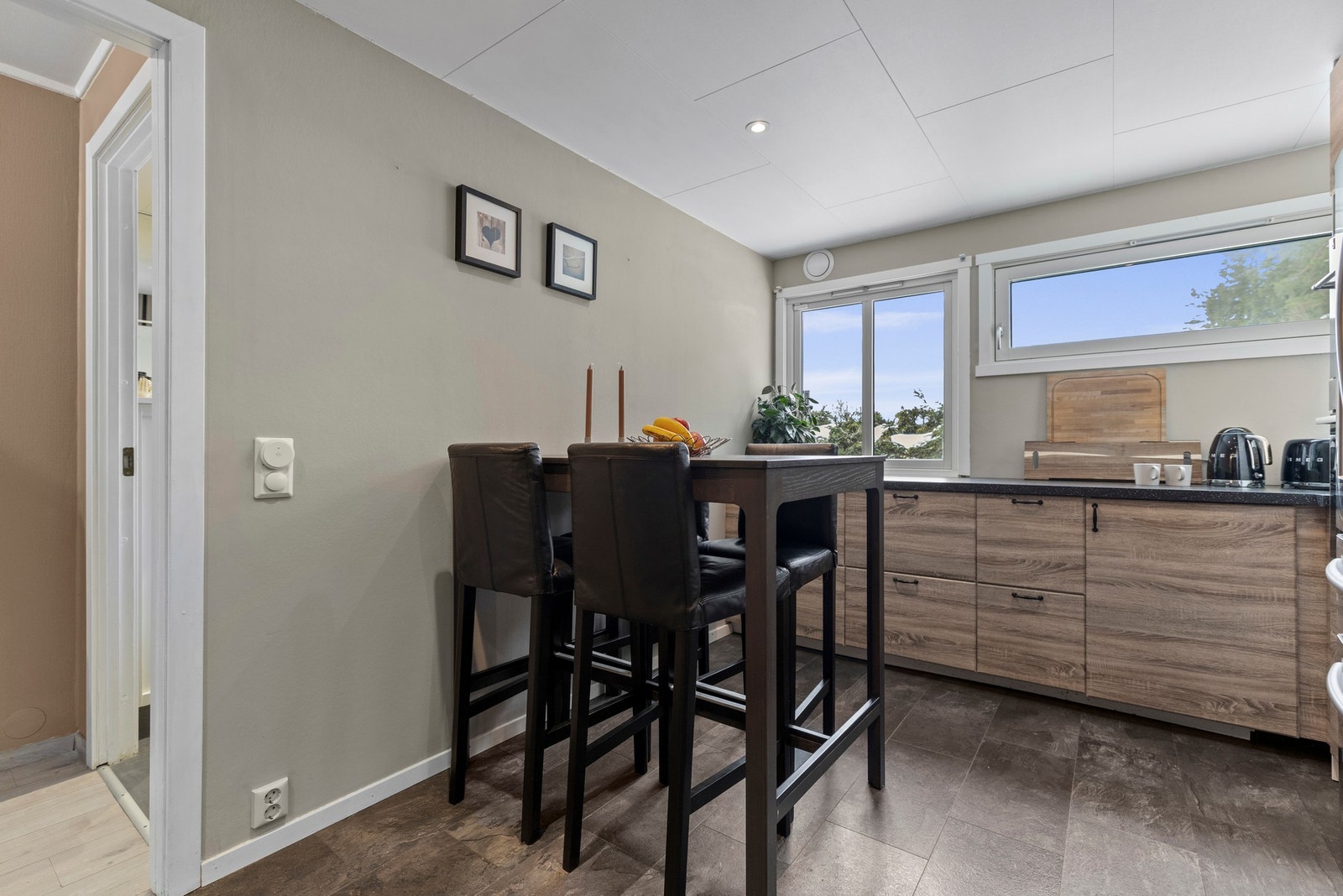 Her er det også plass til et lite frokostbord Galleribilde