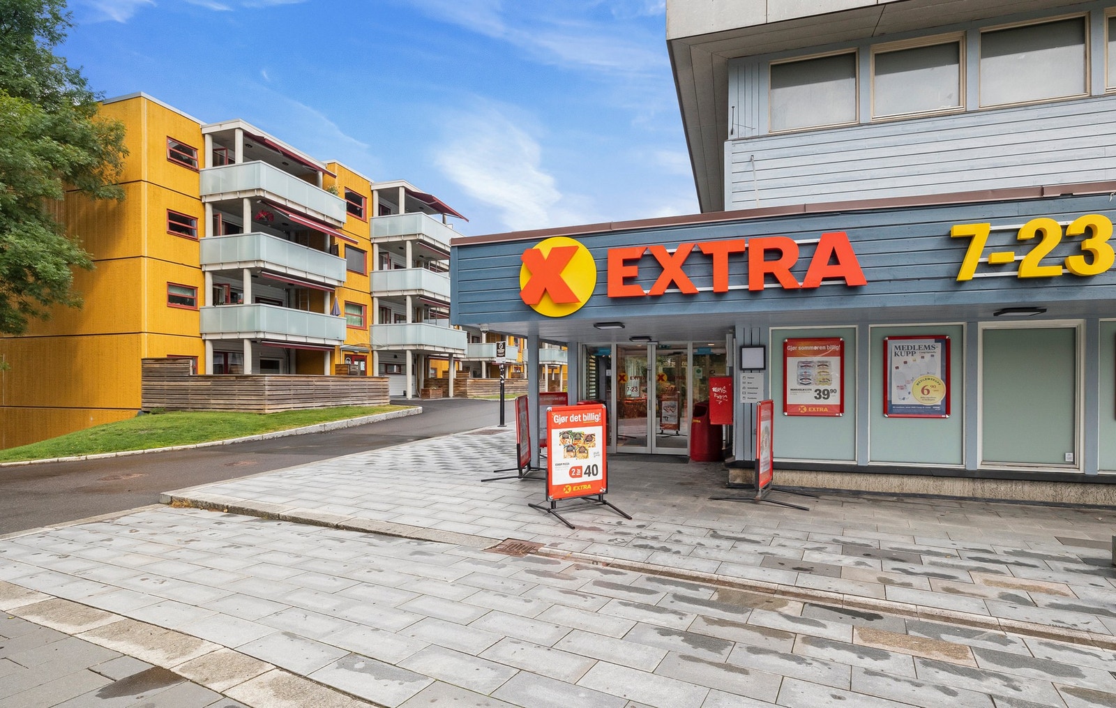 Dagligvarehandelen kan gjøres på blant annet Extra Galleribilde