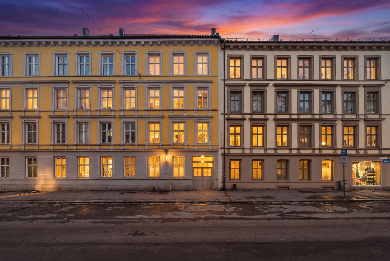 Beliggenheten byr på utmerket kollektivtilbud, med trikk- og busstopp kun to minutter unna. Det er også gangavstand til bl. annet Ringnes Park, treningssentre og Birkelunden. Galleribilde