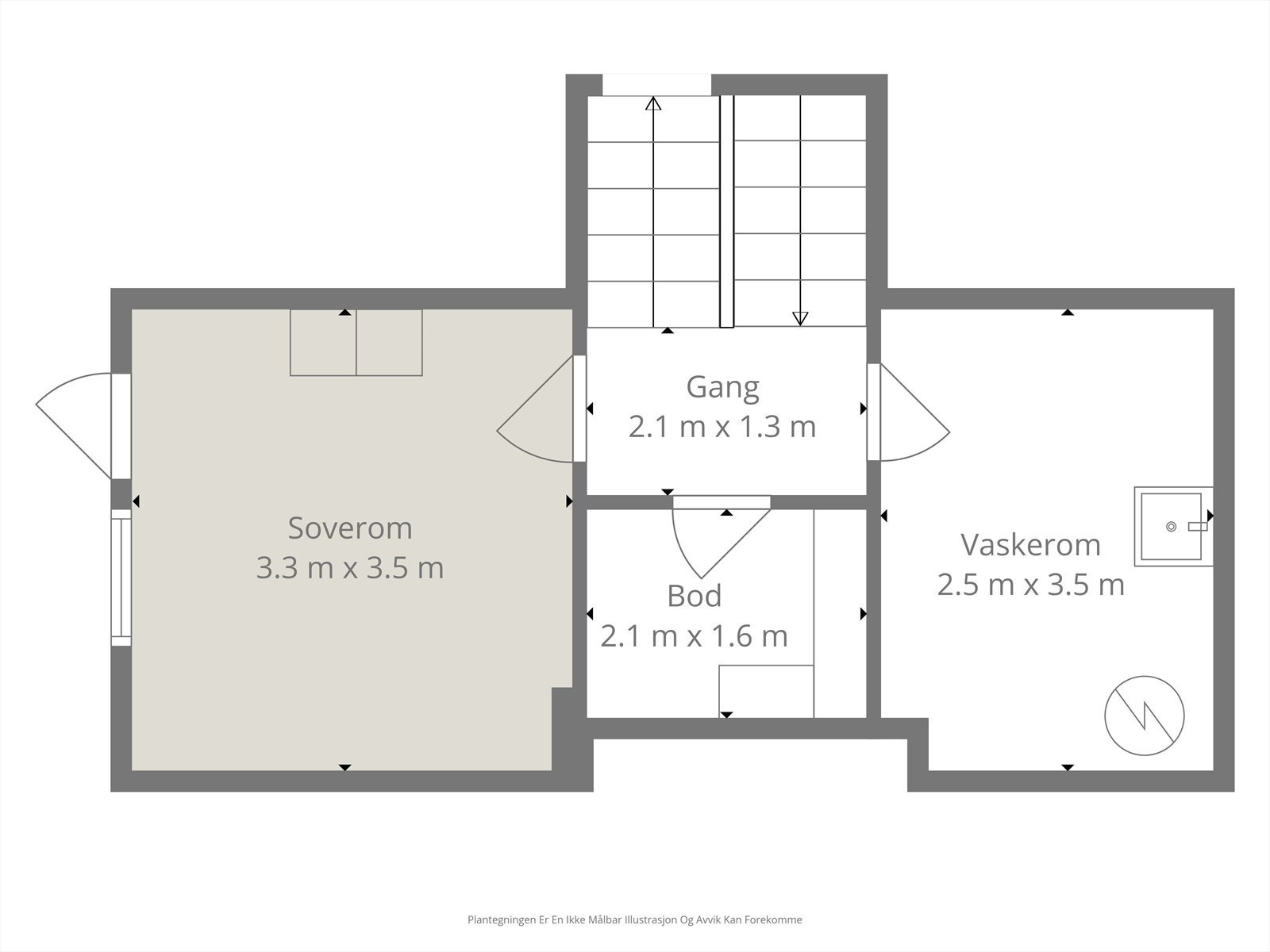 Plantegning 2.etg Galleribilde