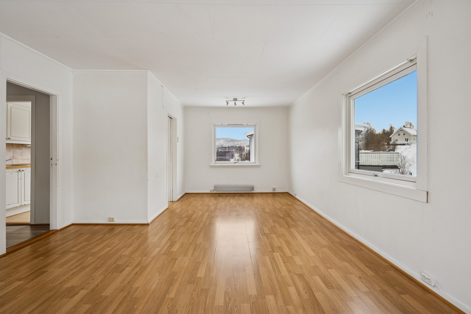 Også mulig å lage ett tredje soverom i en del av stuen Galleribilde