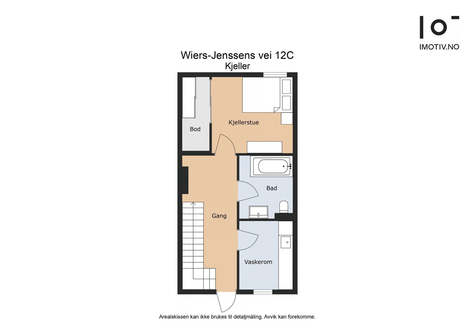 - Plantegning kjeller - Galleribilde