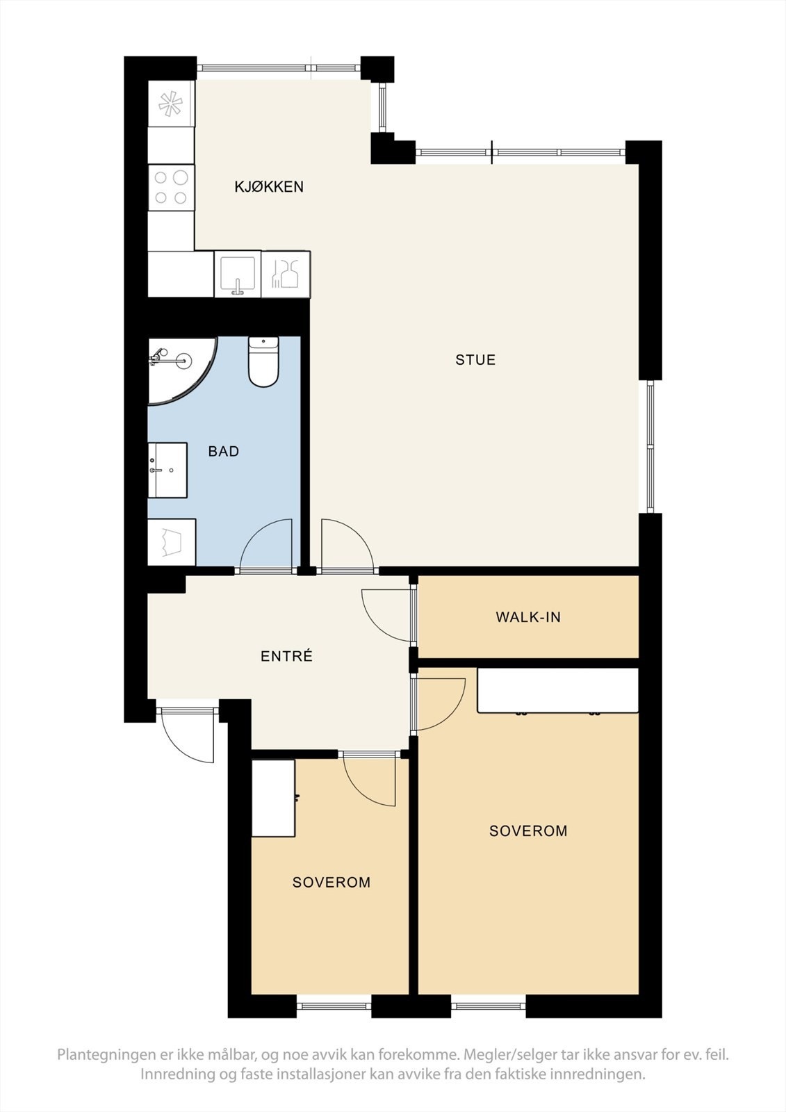 Planløsning. Galleribilde