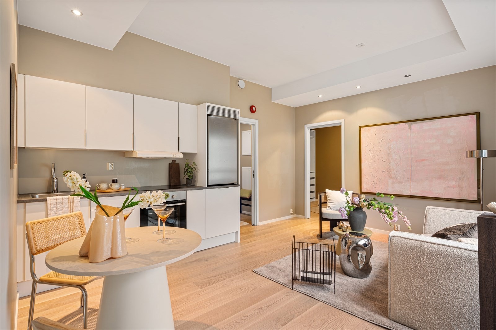 Nytt 1-stavs eikeparkett i 2026. Galleribilde