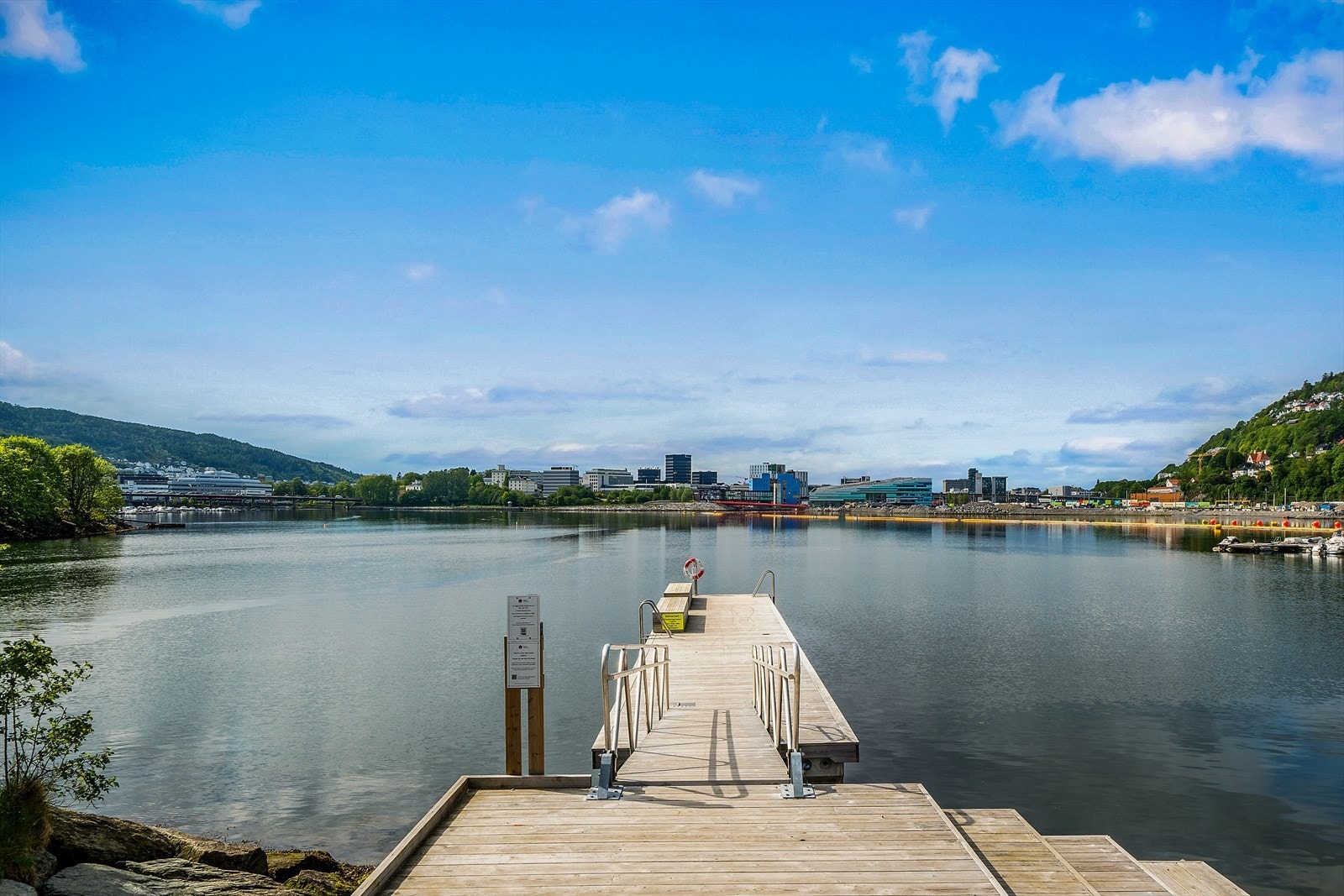Kort vei til Store Lungårdsvannet. Galleribilde