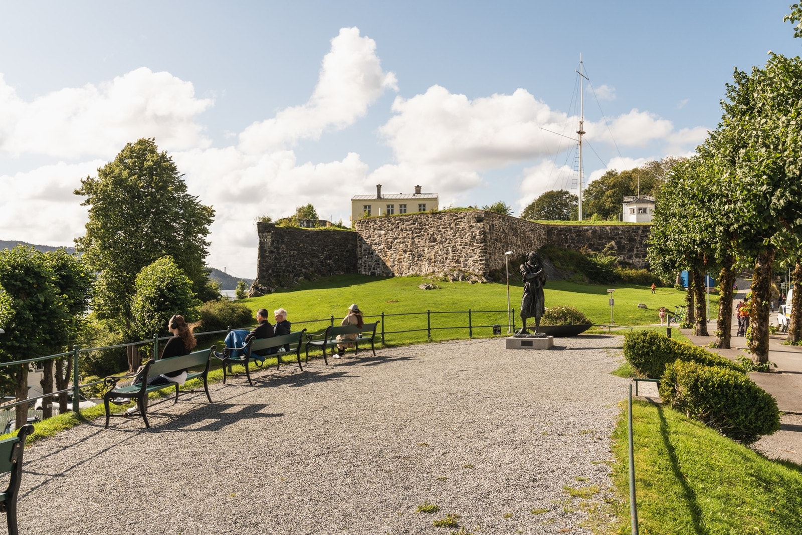 Området har flere fine parker og grøntområder. Galleribilde