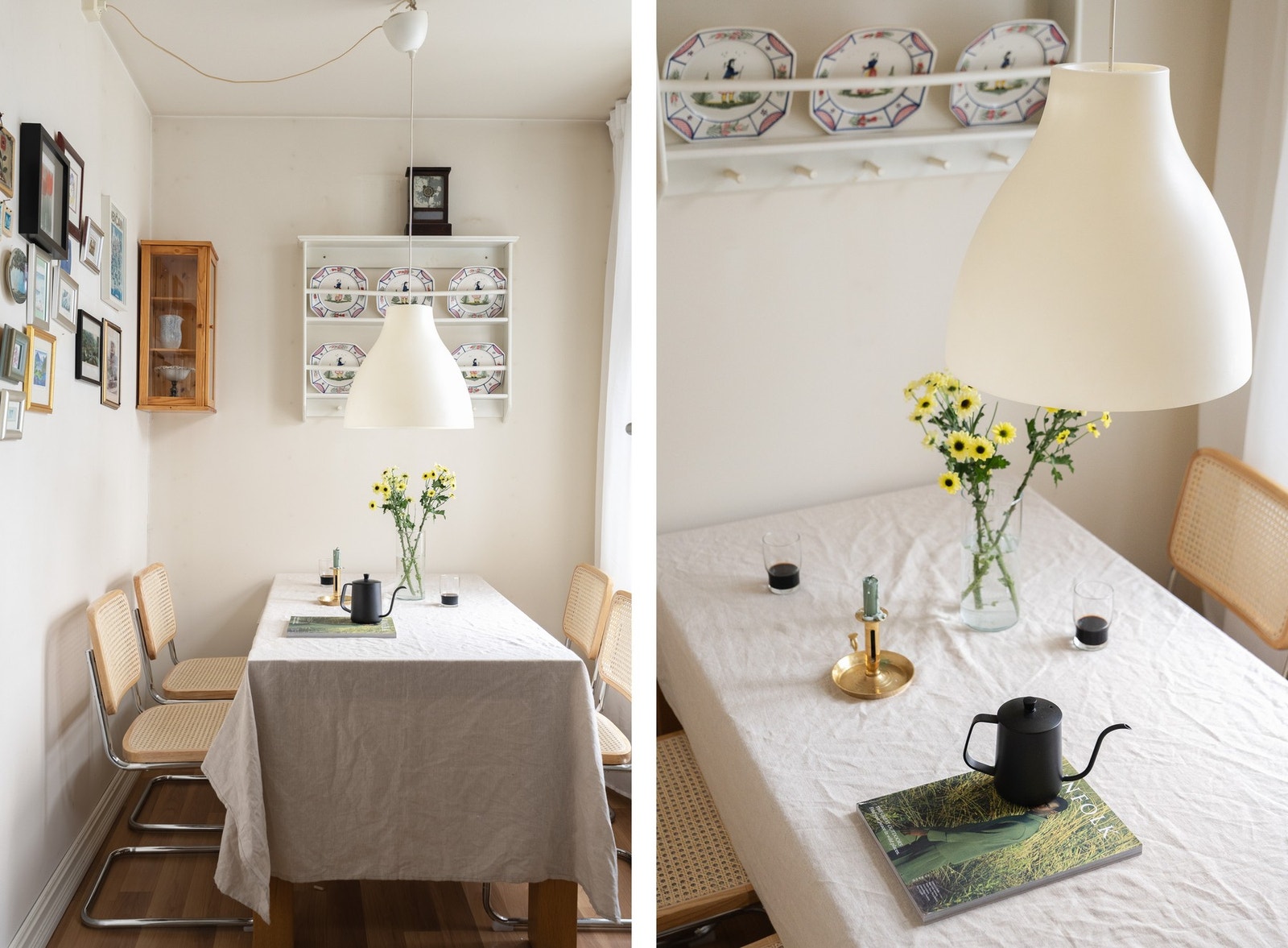 På kjøkkenet har du også plass til et spisebord hvor du kan nyte frokosten. Galleribilde