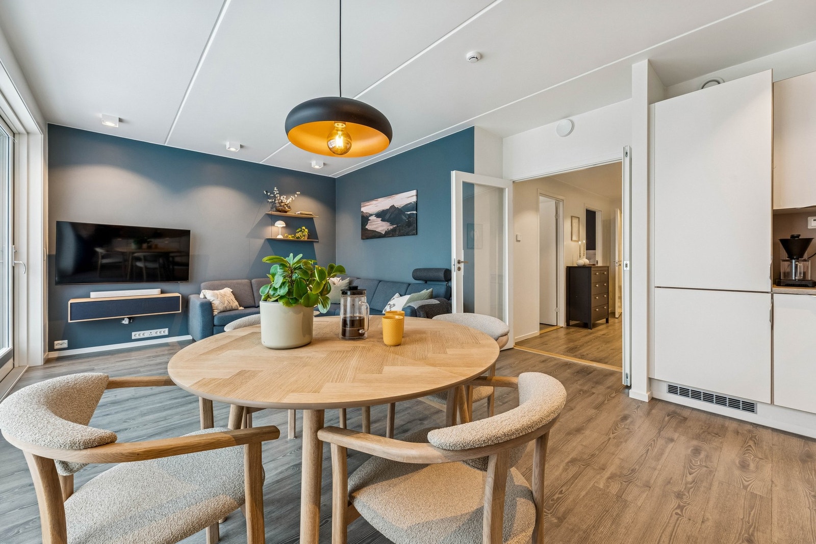 Det er behagelig gulvvarme i hele leiligheten (unntatt teknisk rom) Galleribilde