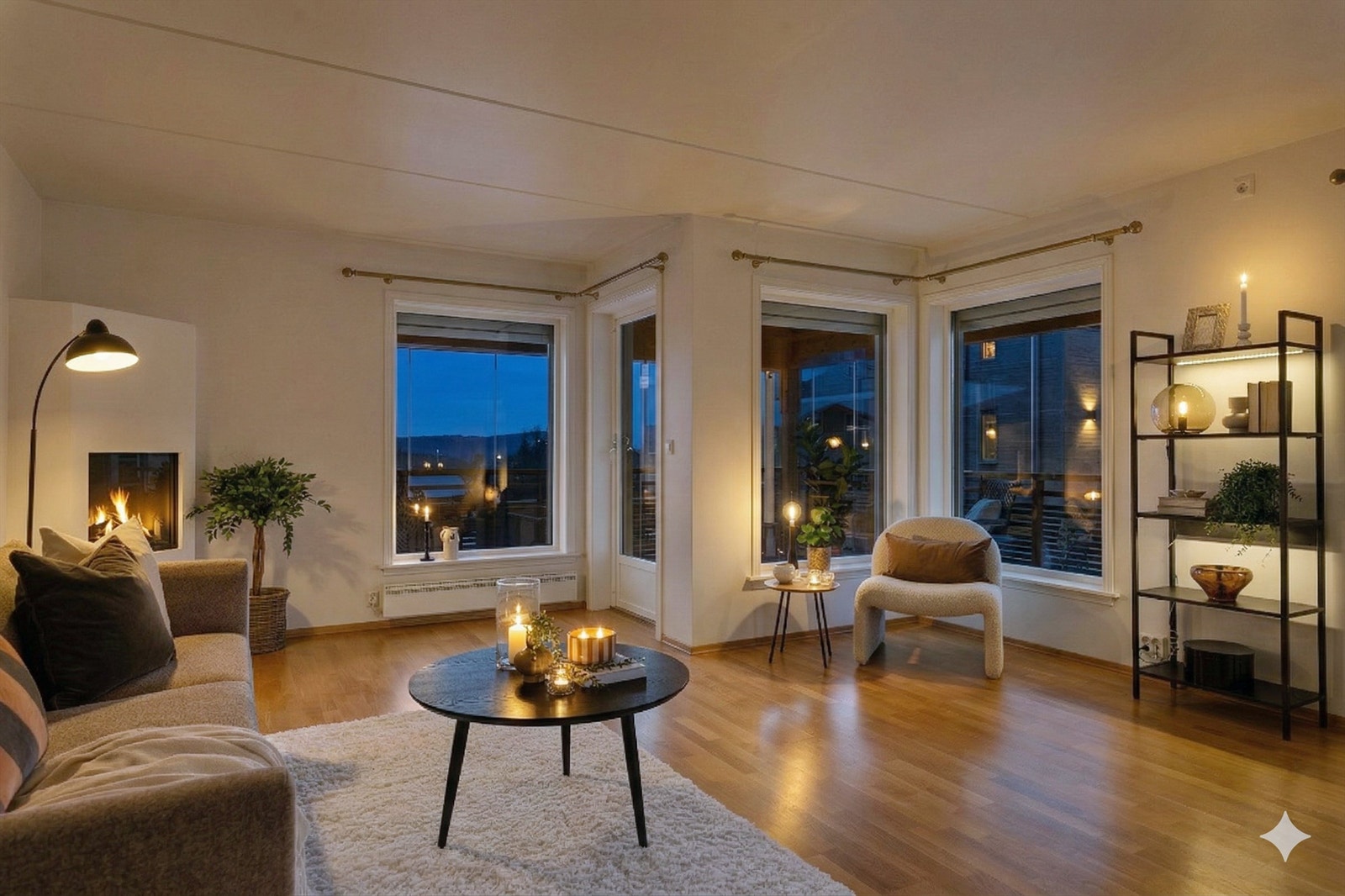 Herlig kveldstemning Galleribilde