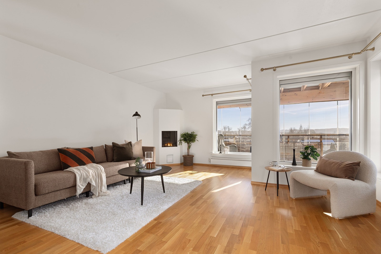 Lys og luftig stue Galleribilde