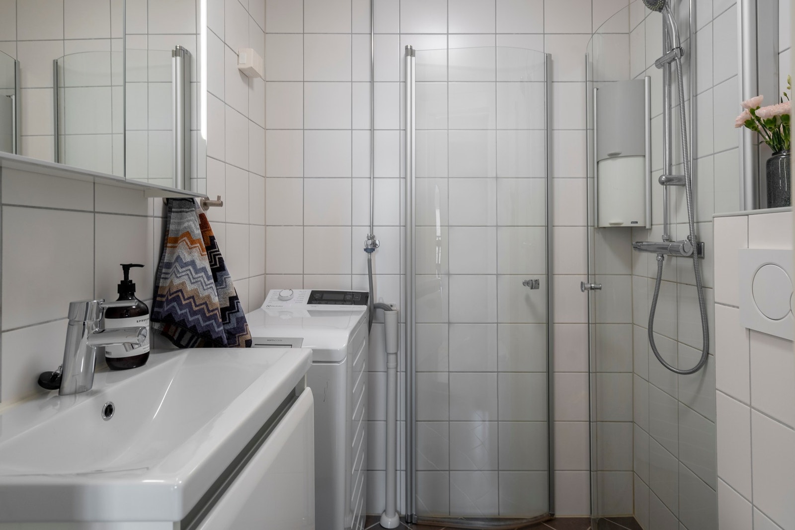 Badene ble rehabilitert i 2012 i regi av borettslaget. Galleribilde