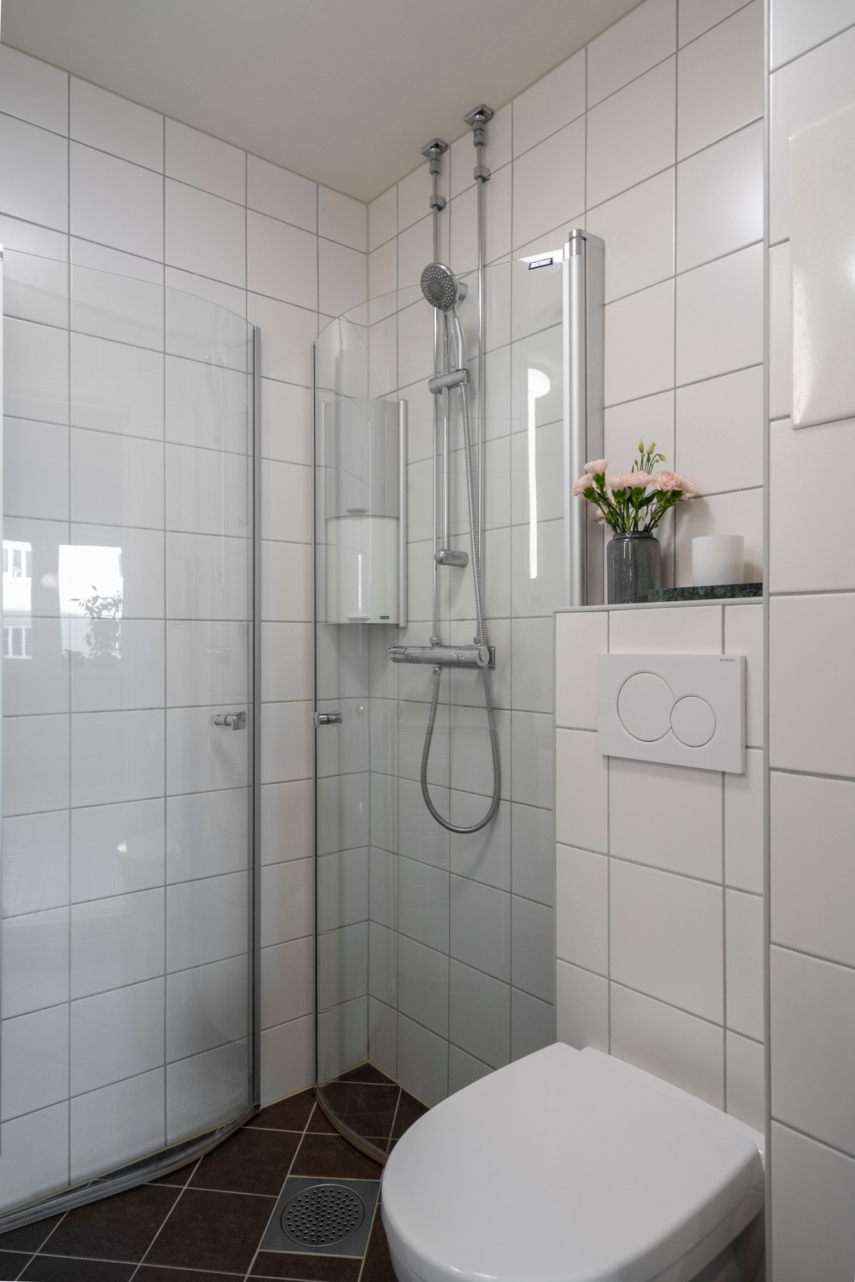 Det er opplegg og plass for vaskemaskin. Galleribilde