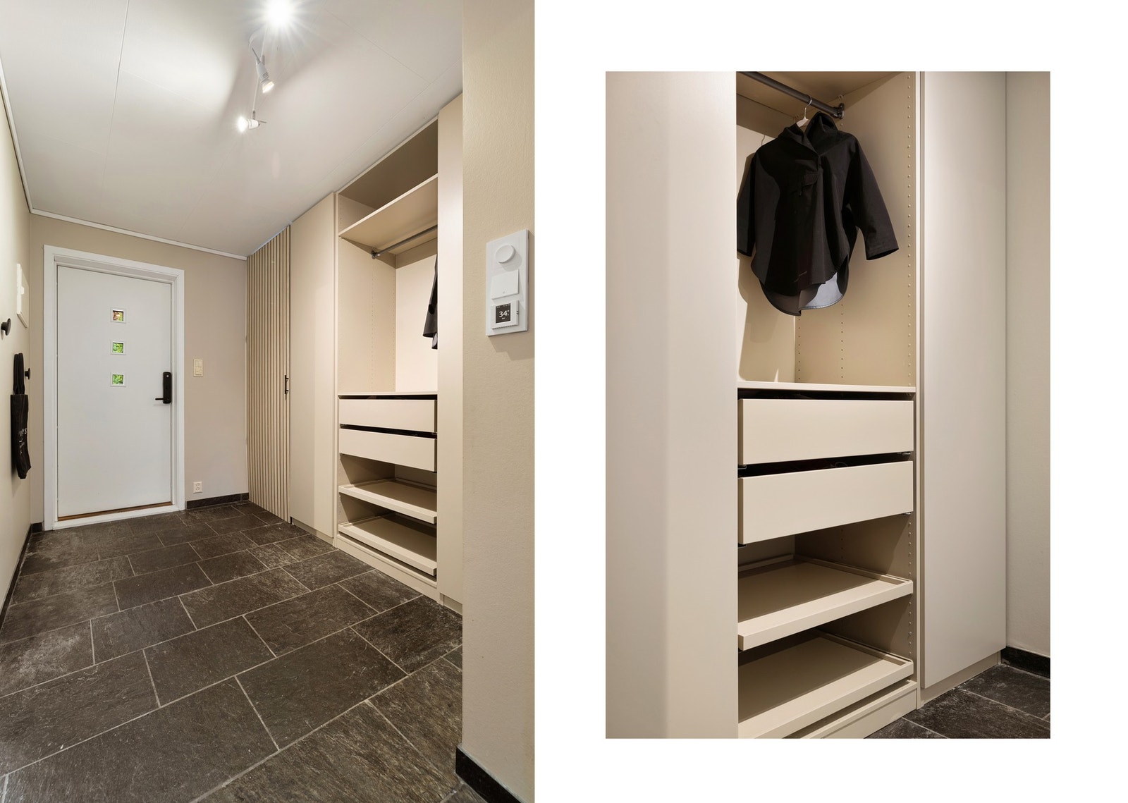 Praktisk og funksjonell, med vaskerom like innenfor ytterdøren Galleribilde