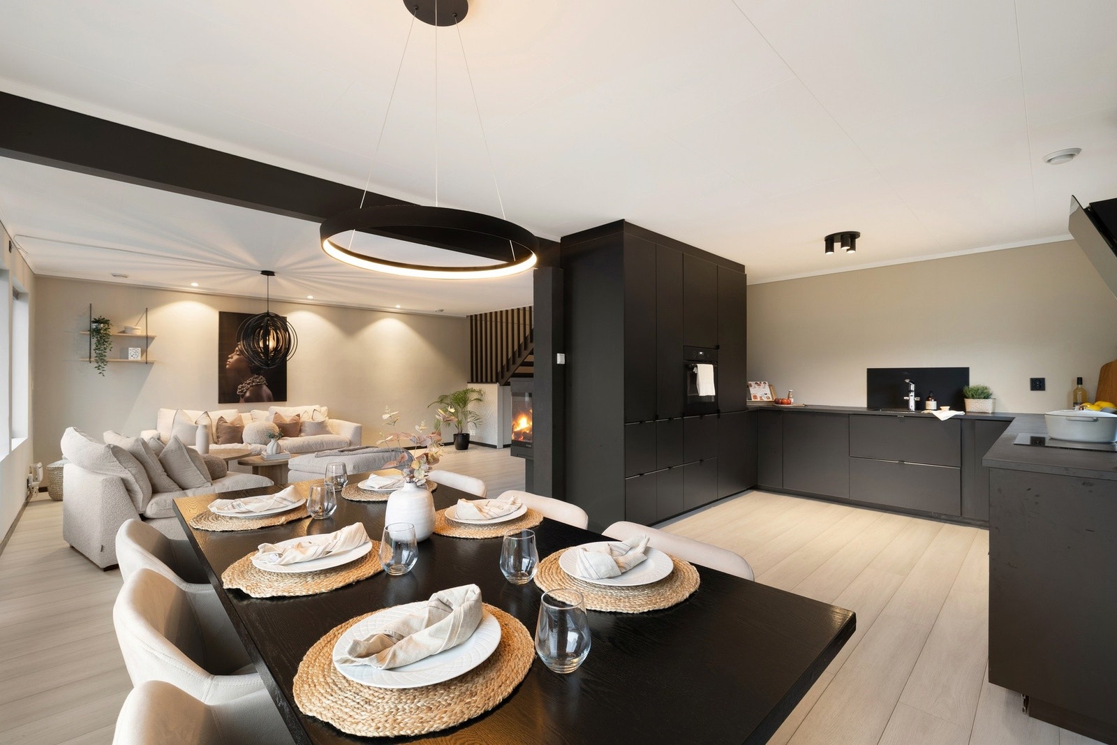 Helhetlig med naturlig flyt for de ulike sonene. Galleribilde