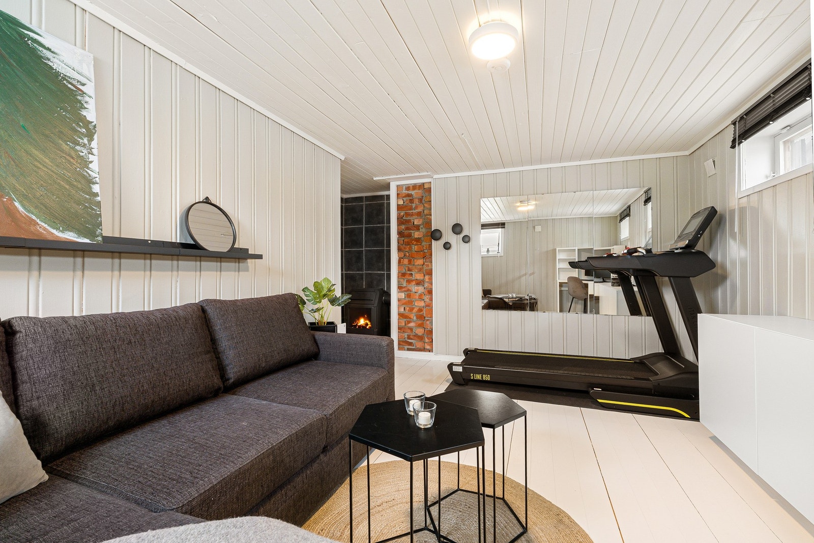 Det ble drenert rundt boligen i 2022. Galleribilde