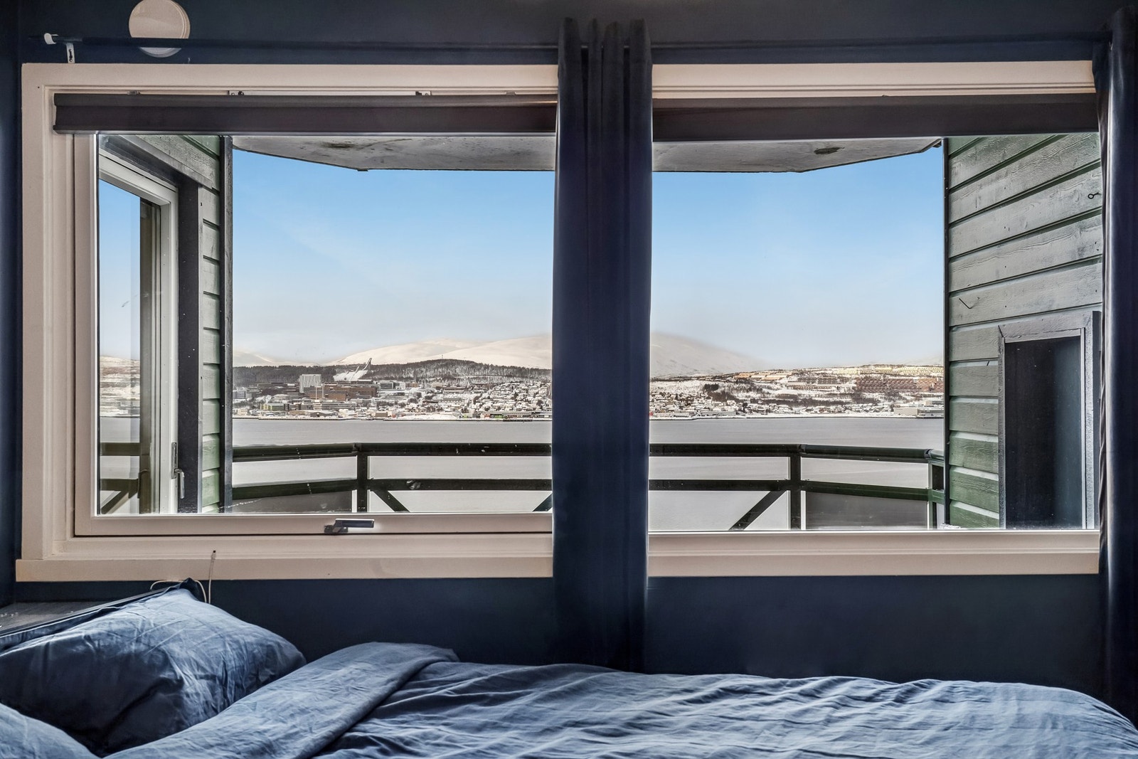 Soverom og utsikt Galleribilde