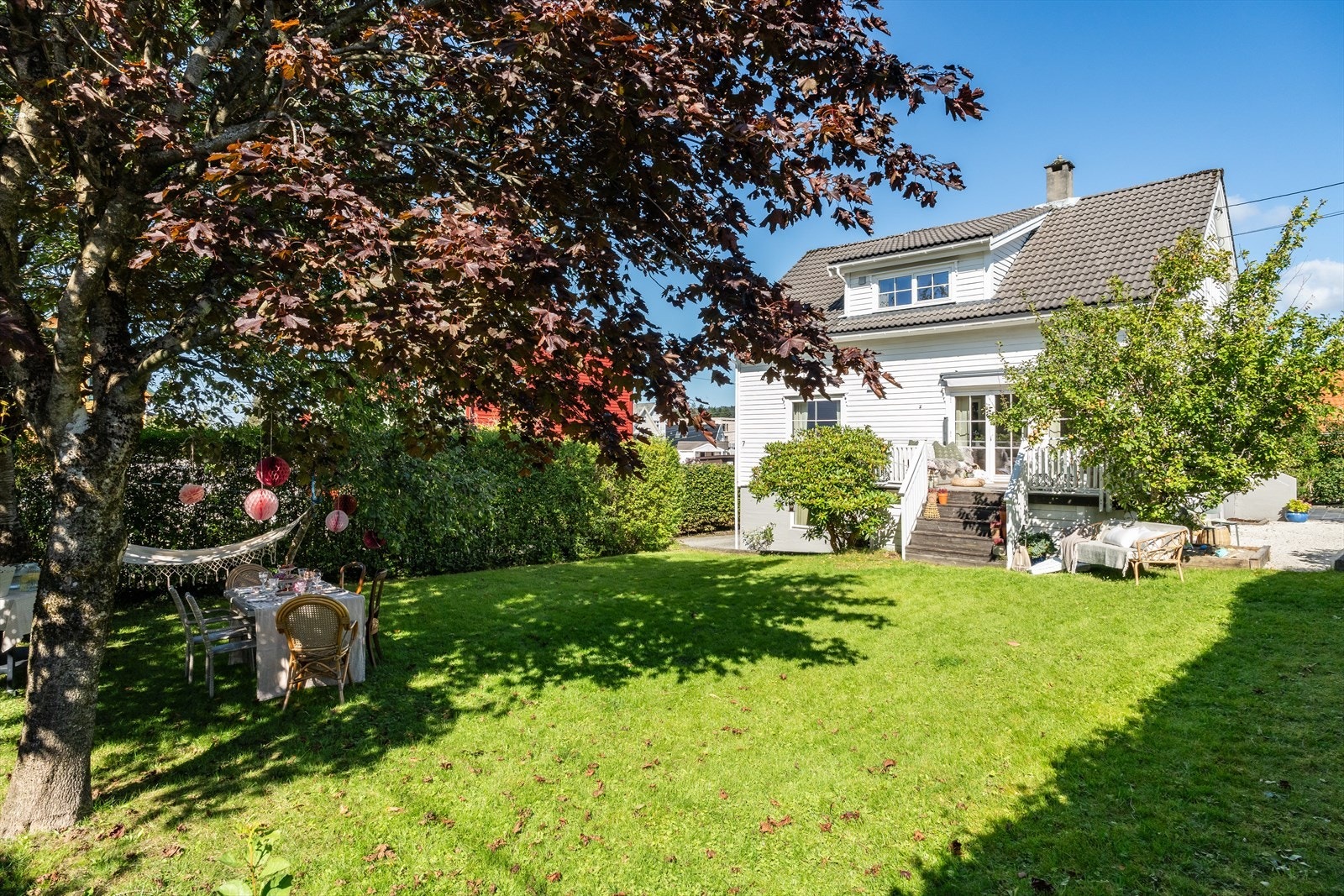 Hagen tilbyr en lun og herlig atmosfære Galleribilde