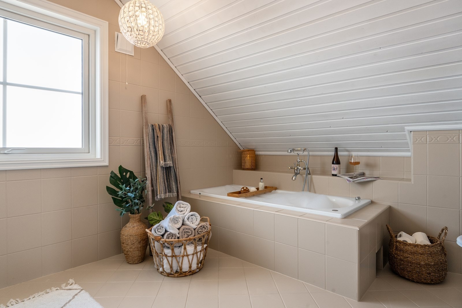 Badekaret passer supert til avkobling fra travle hverdager Galleribilde