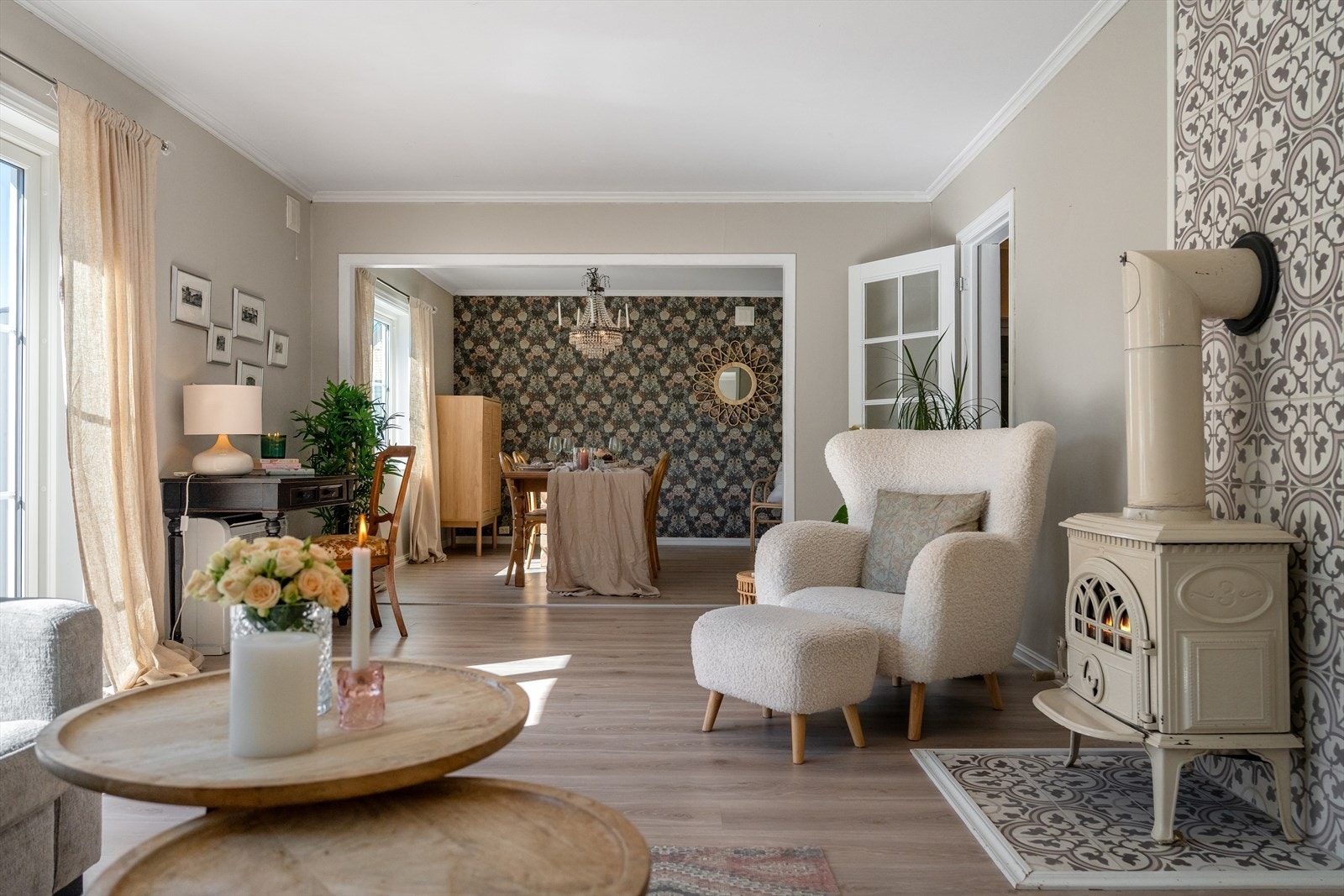 Lett og luftig planløsning Galleribilde